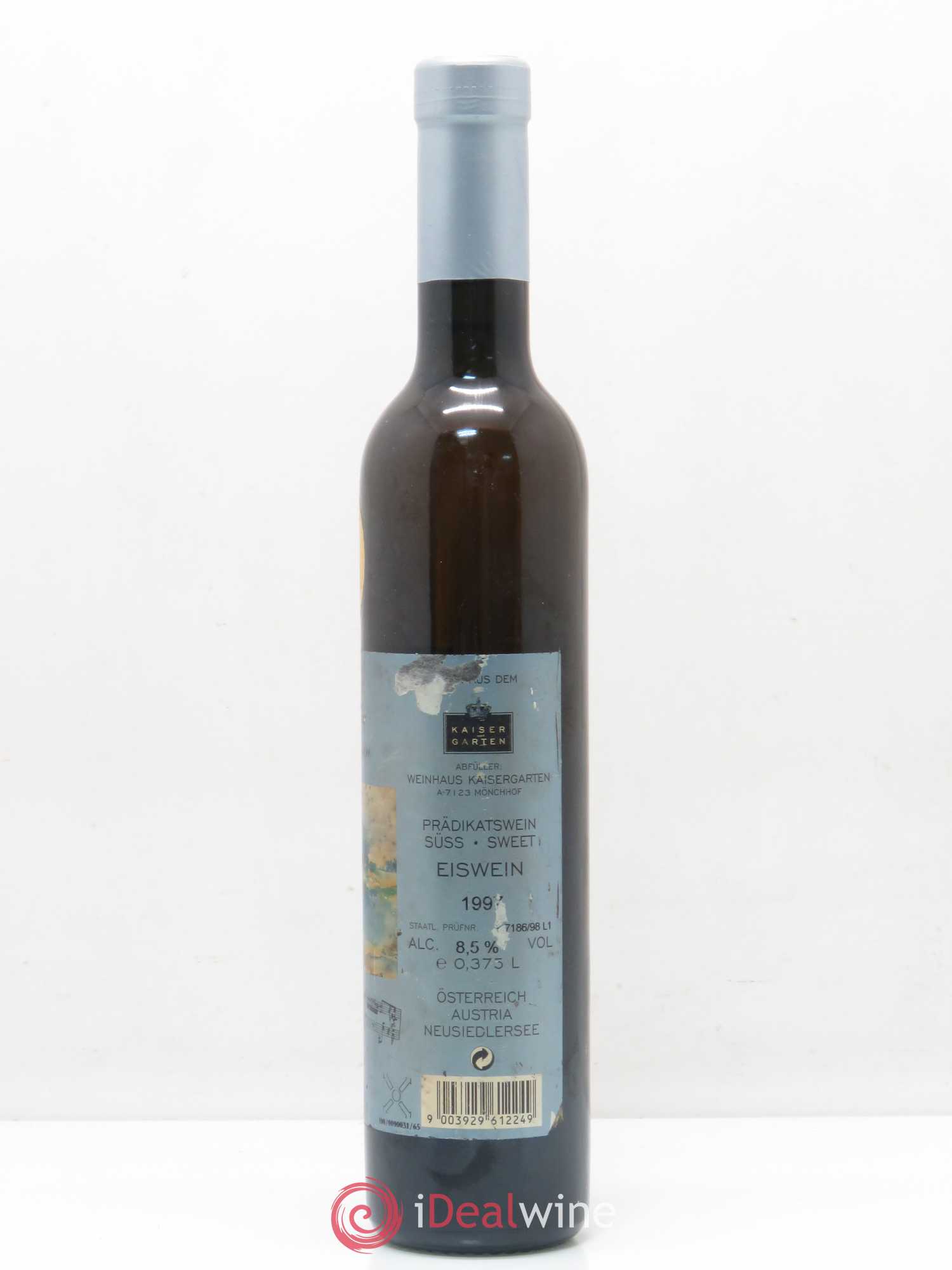 Autriche Eiswein Seewinkler Impressionen Kaisergarten 1997 - Posten von 1 Demi-Flasche - 1