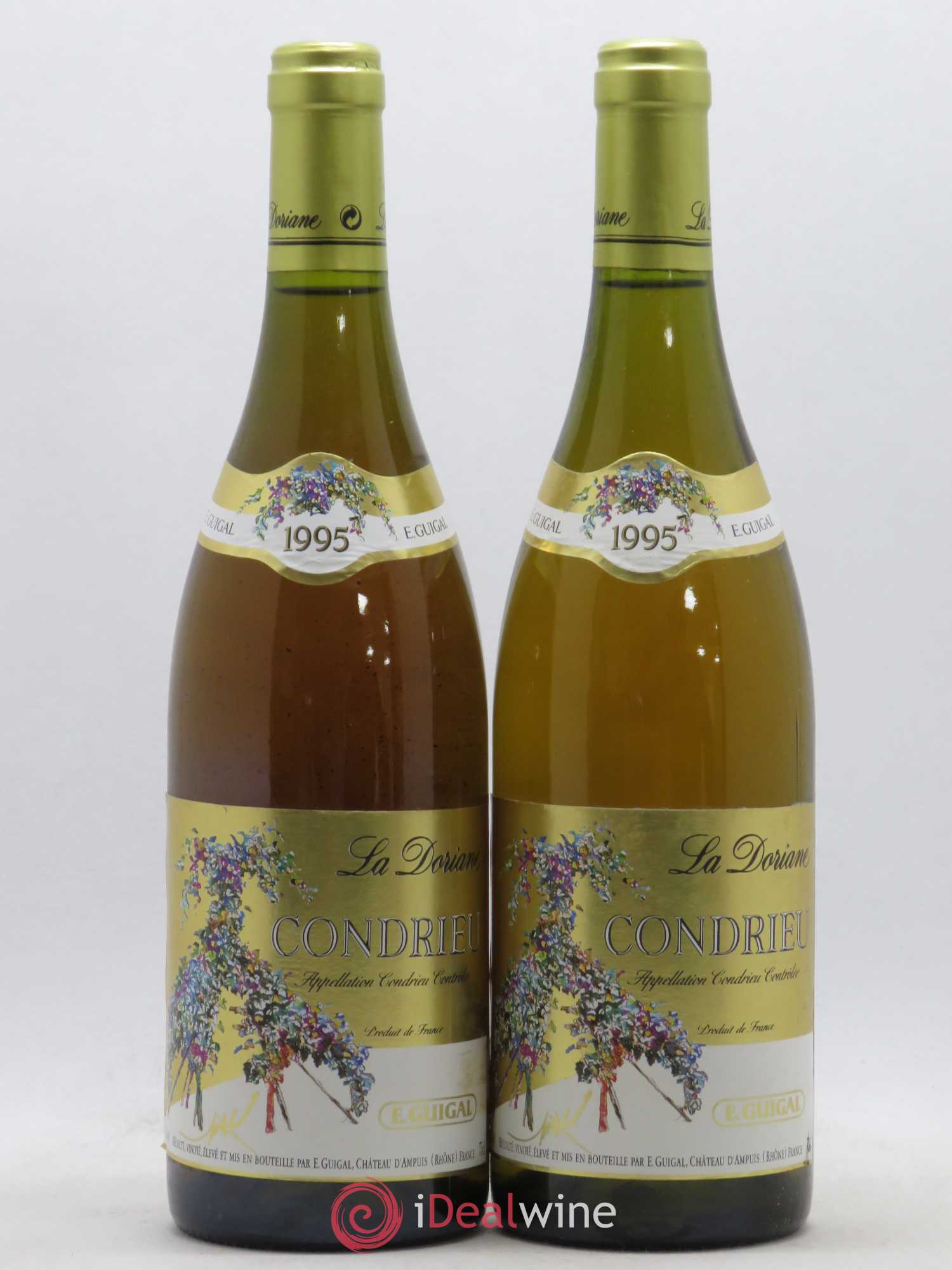 Condrieu La Doriane Guigal 1995 - Lot de 2 bouteilles - 0