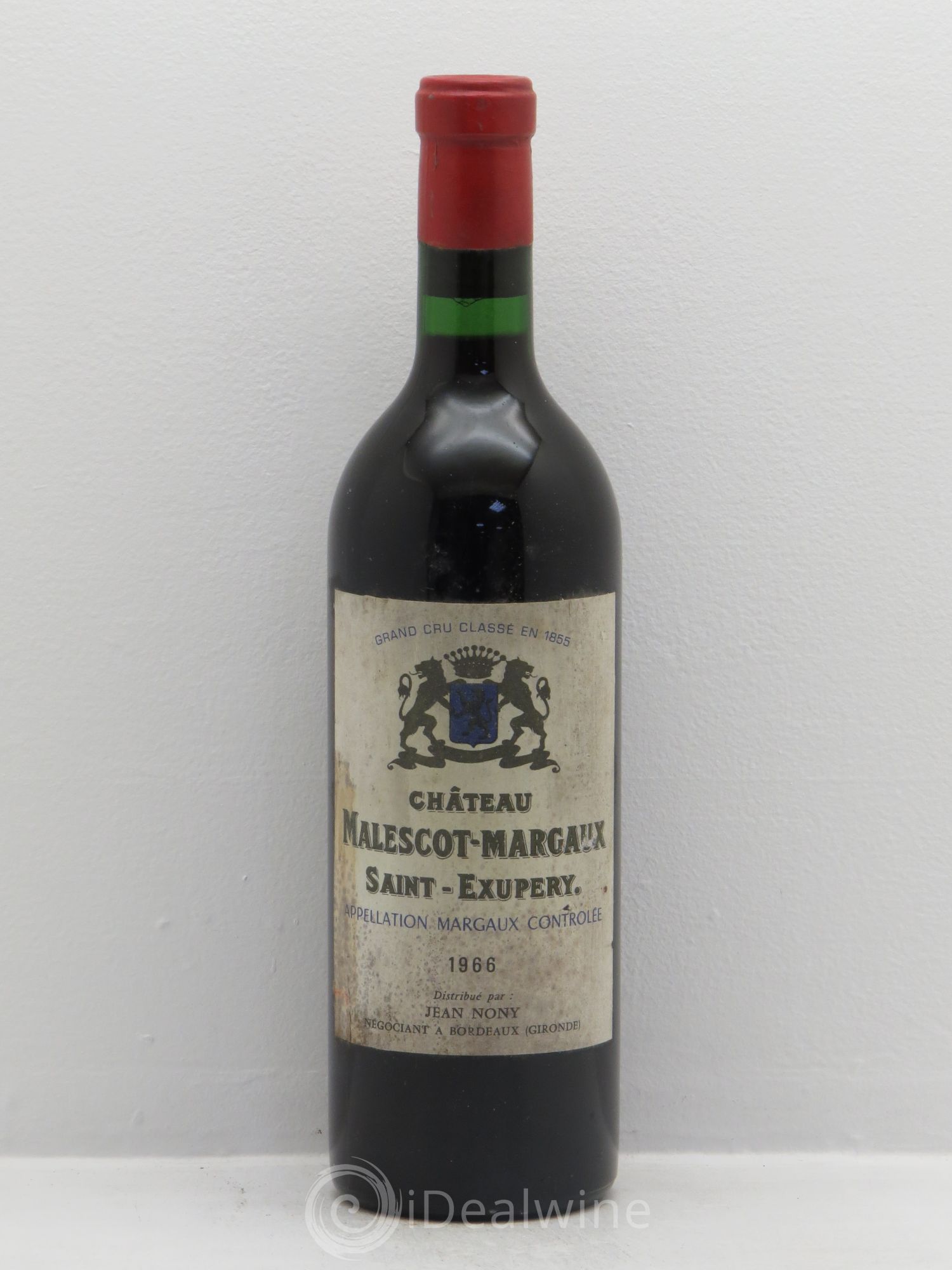 Château Malescot Saint-Exupéry 3ème Grand Cru Classé (sans prix de réserve) 1966 - Lot de 1 bouteille - 0