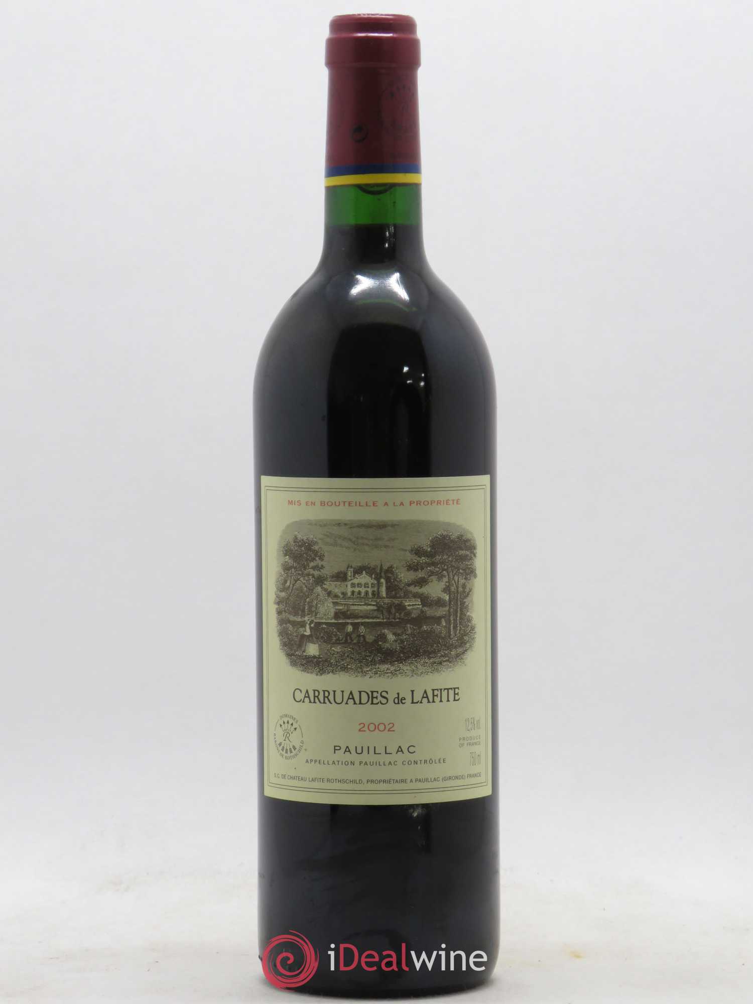 Carruades de Lafite Rothschild Second Vin 2002 - Lot de 1 bouteille - 0
