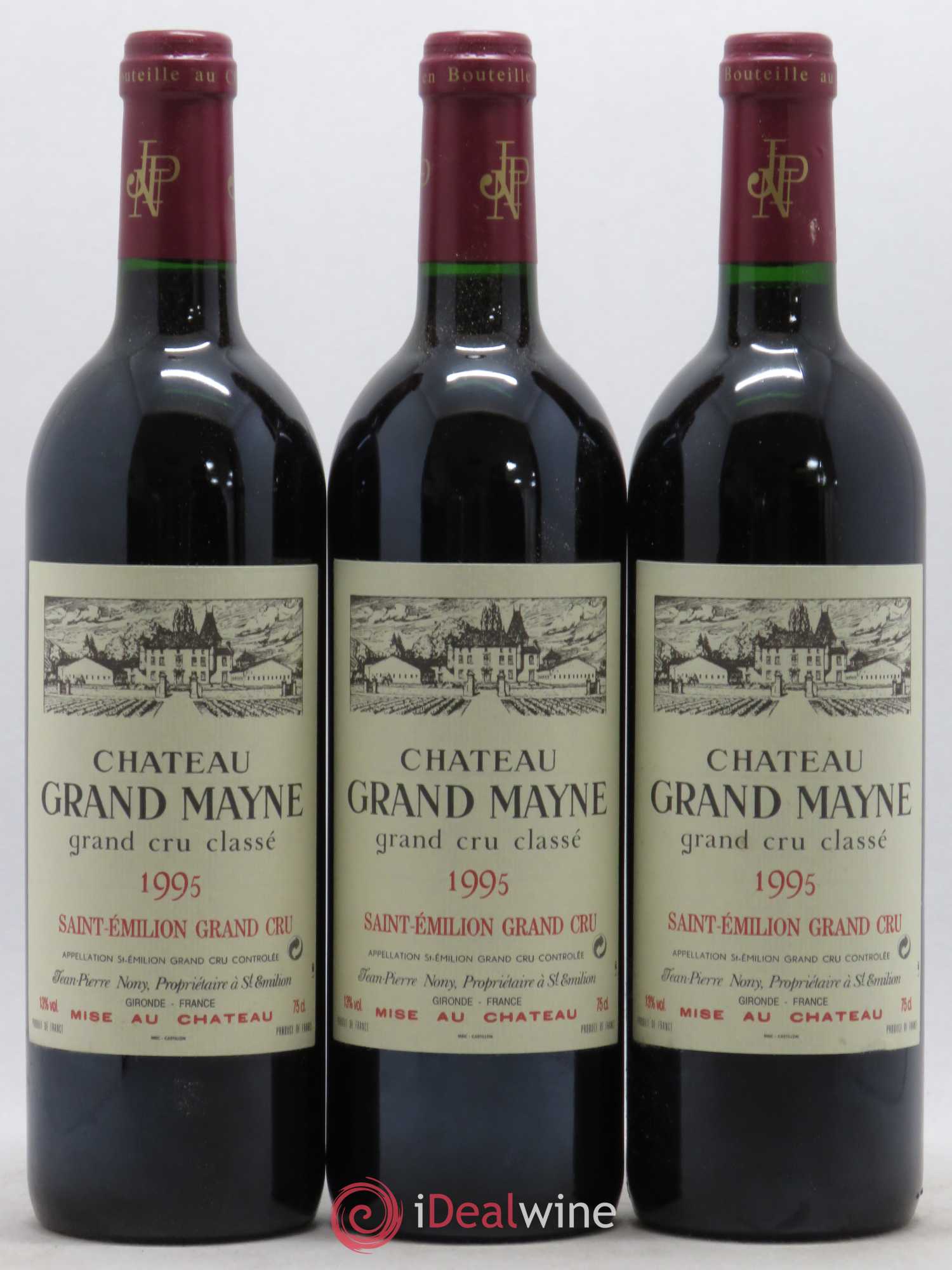 Château Grand Mayne Grand Cru Classé 1995 - Lot de 12 bouteilles - 2