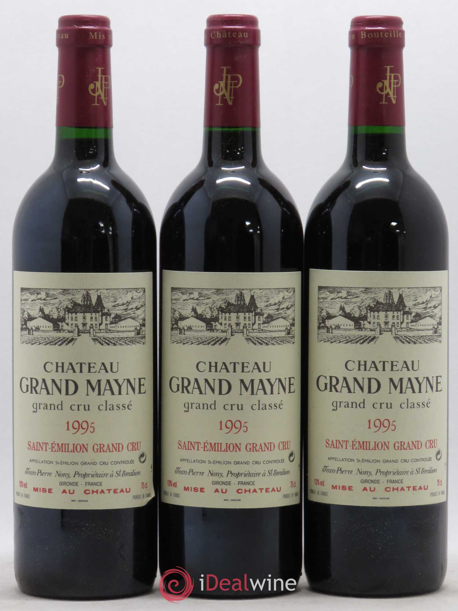 Château Grand Mayne Grand Cru Classé 1995 - Lot de 12 bouteilles - 4