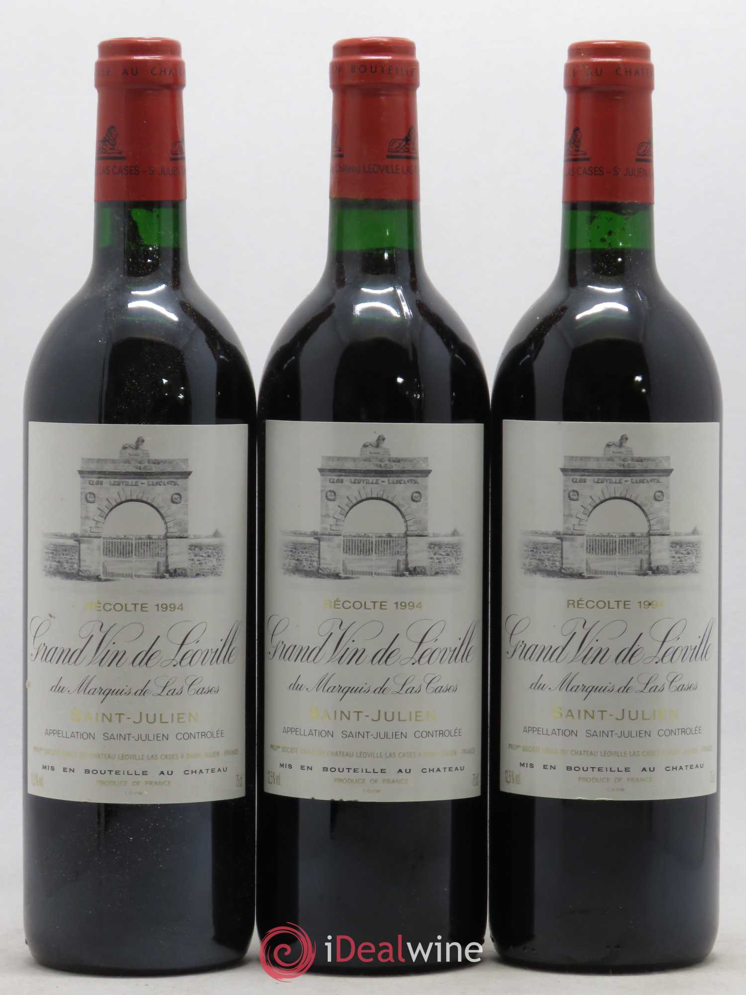 Château Léoville Las Cases 2ème Grand Cru Classé 1994 - Lot de 6 bouteilles - 2