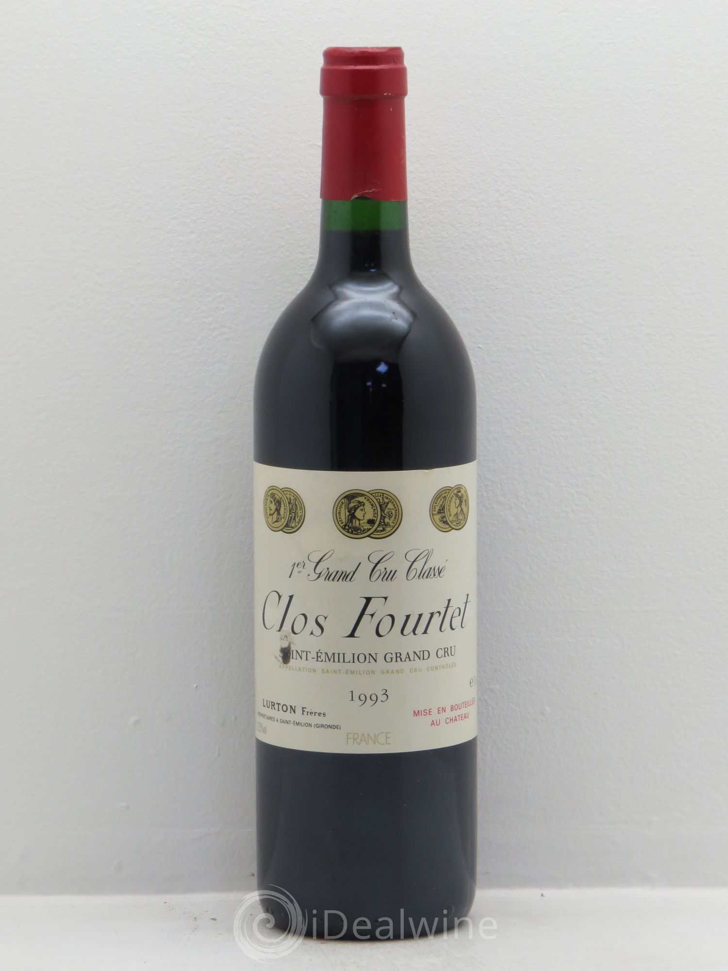 Clos Fourtet 1er Grand Cru Classé B 1993 - Lot de 1 bouteille - 0
