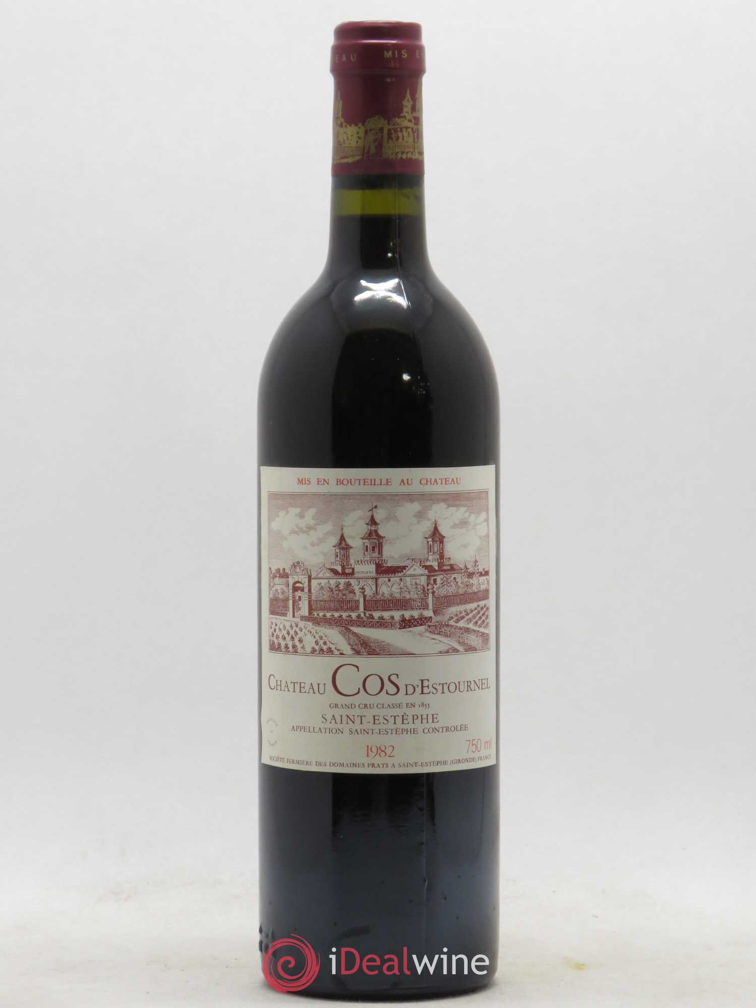 Cos d'Estournel 2ème Grand Cru Classé 1982 - Lot de 1 bouteille - 0
