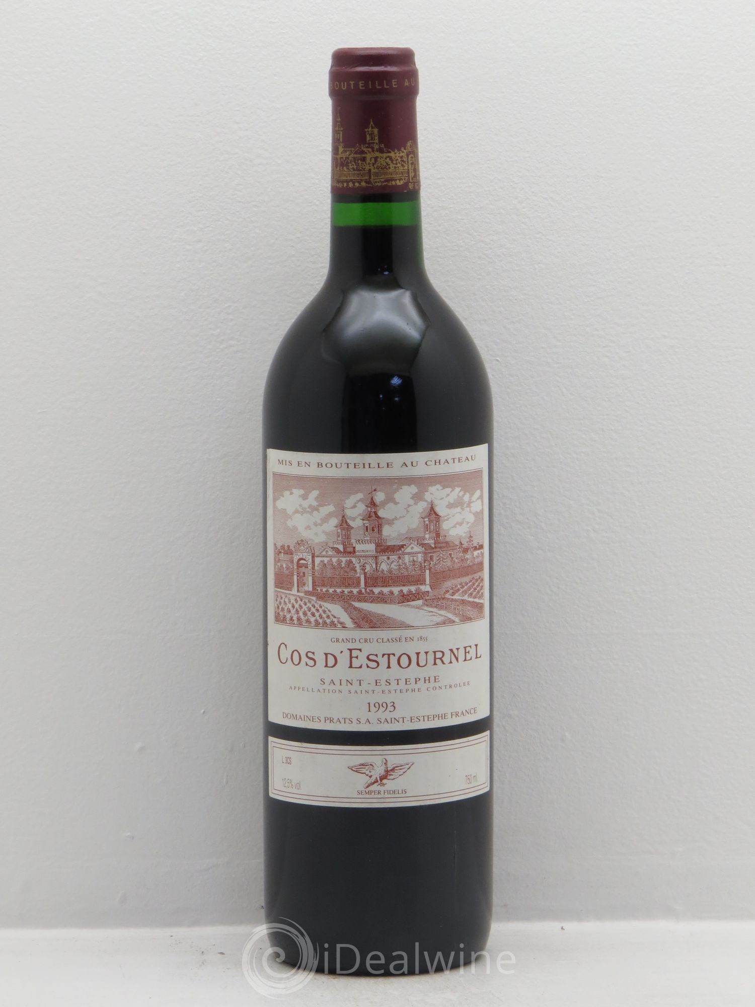 Cos d'Estournel 2ème Grand Cru Classé (sans prix de réserve) 1993 - Lot de 1 bouteille - 0
