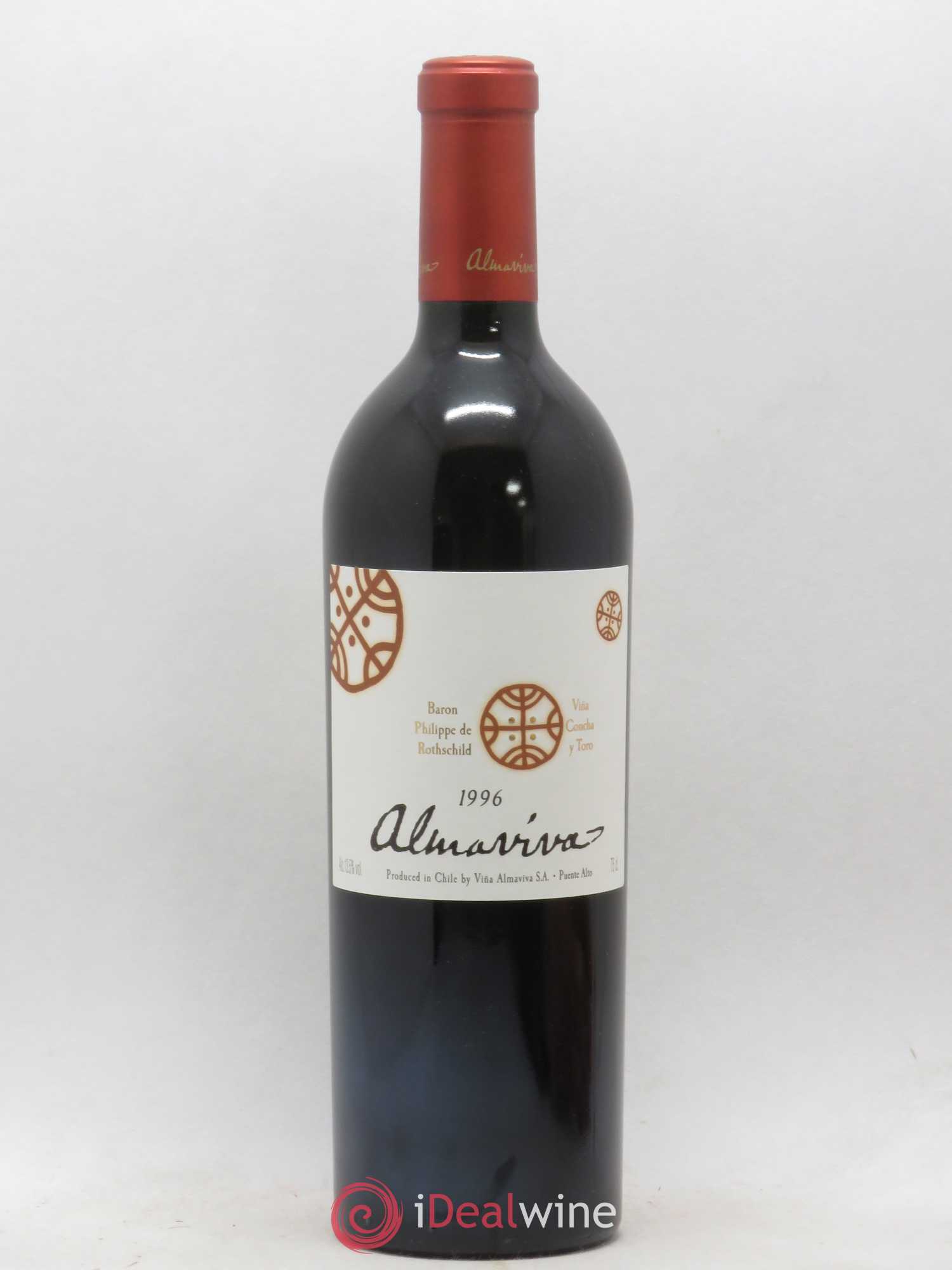 Chili Almaviva Baron P. de Rothschild Concha y Toro 1996 - Lot de 1 bouteille - 0