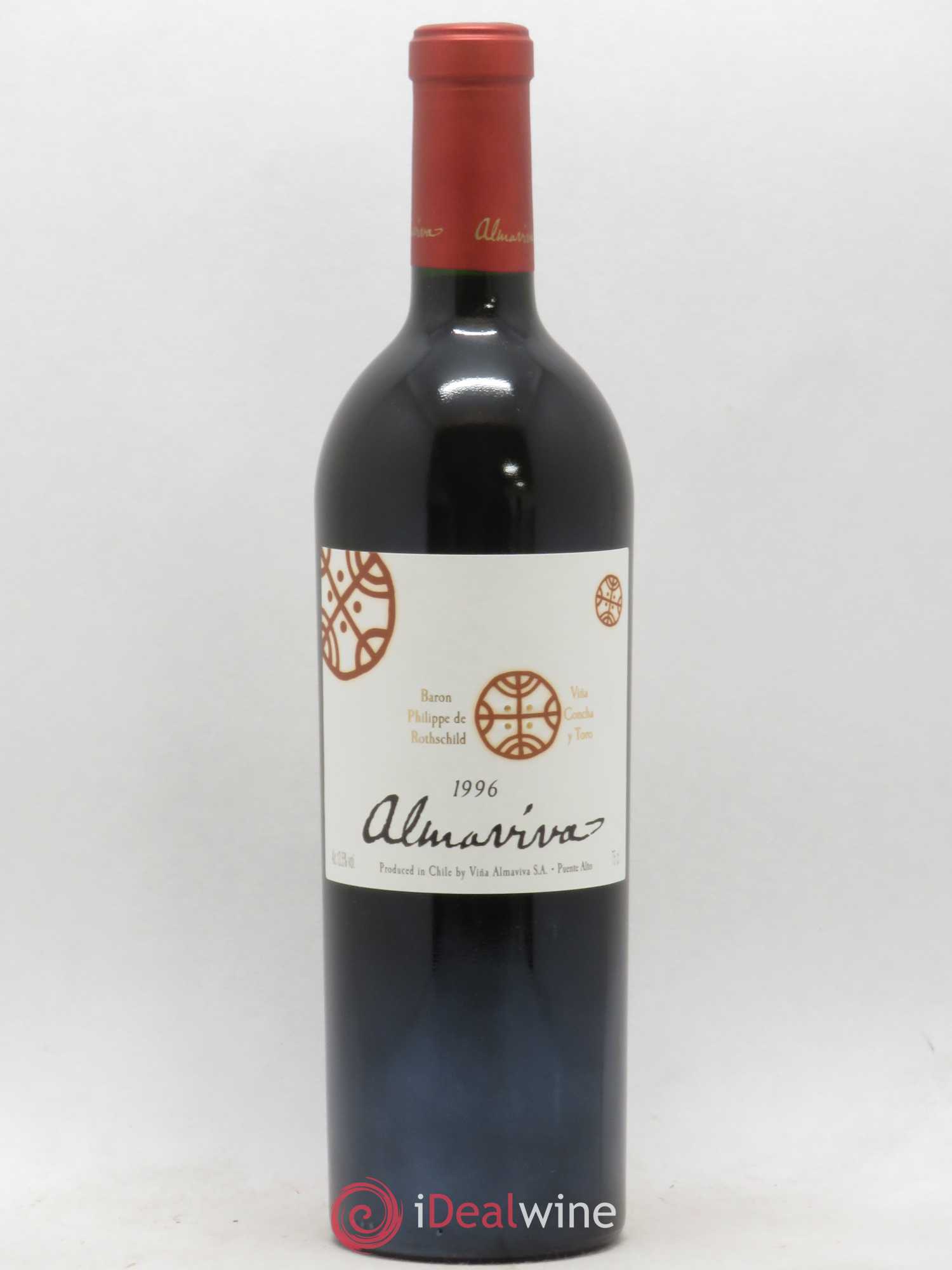 Chili Almaviva Baron P. de Rothschild Concha y Toro 1996 - Lot de 1 bouteille - 0