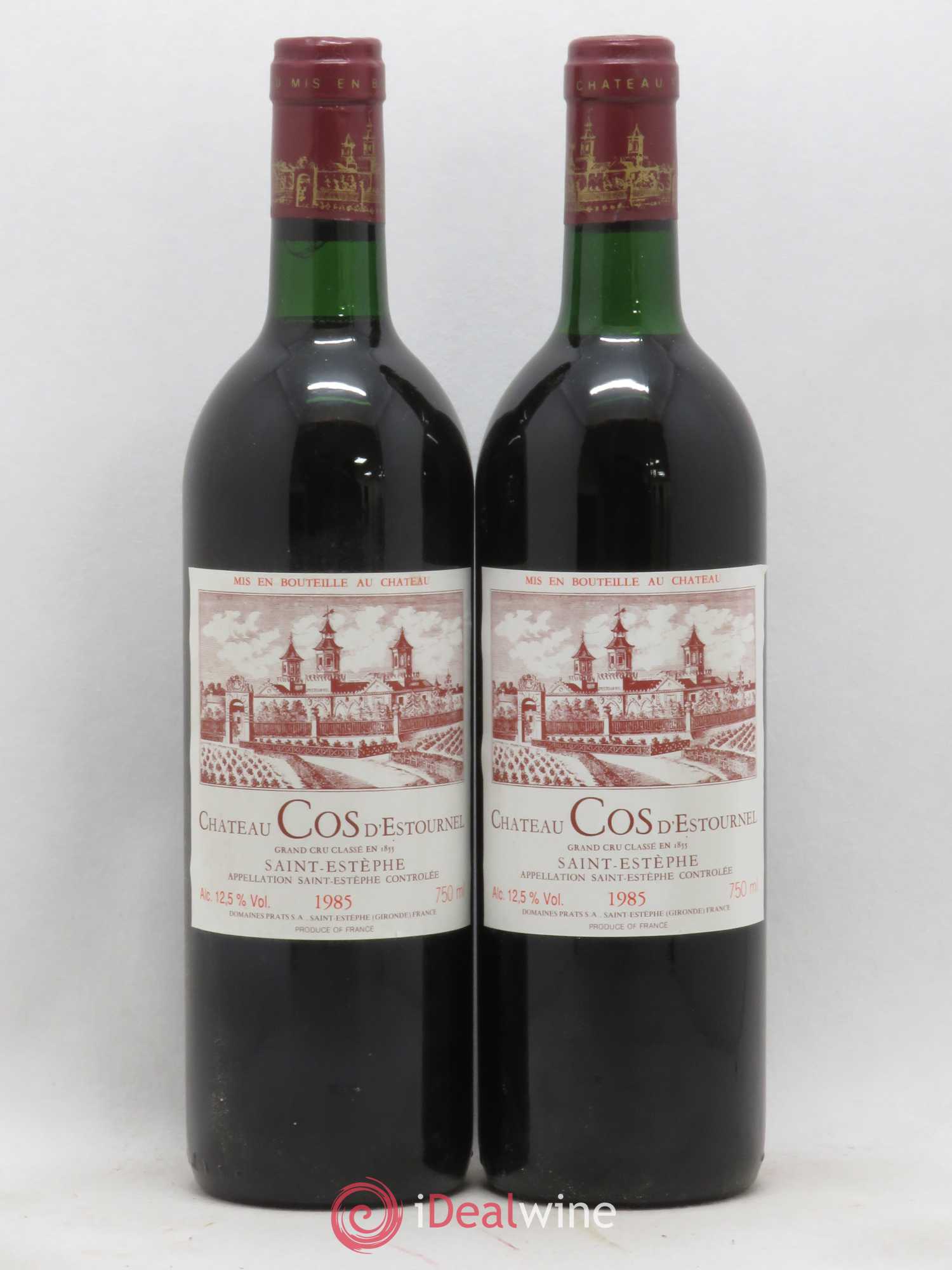 Cos d'Estournel 2ème Grand Cru Classé 1985 - Lot de 2 bouteilles - 0