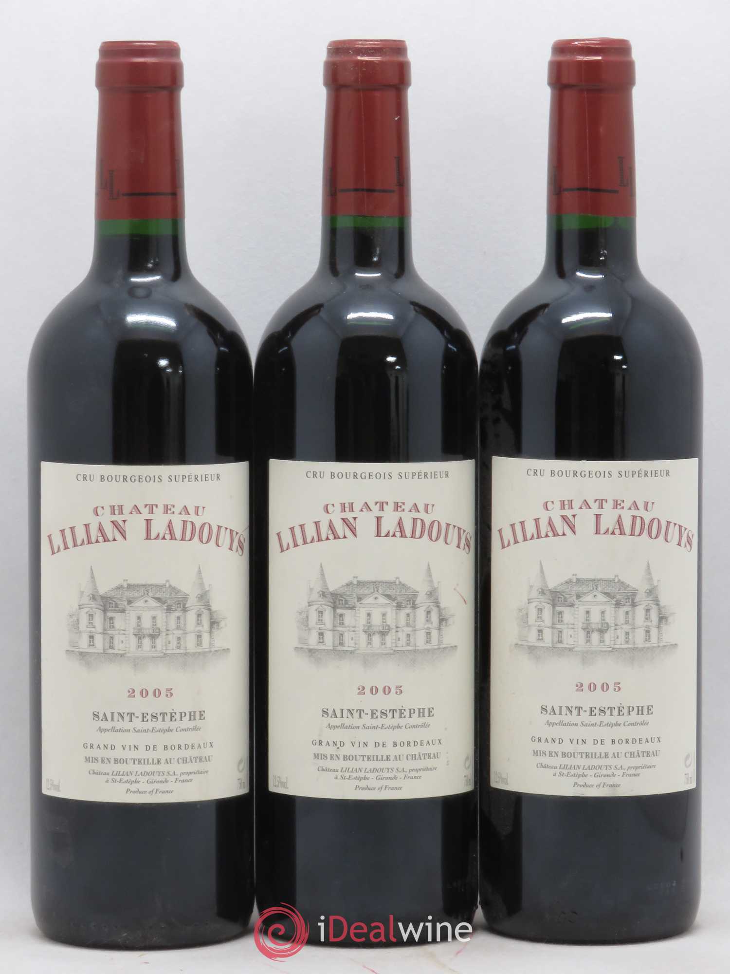 Château Lilian Ladouys Cru Bourgeois 2005 - Lot of 6 bottles - 2