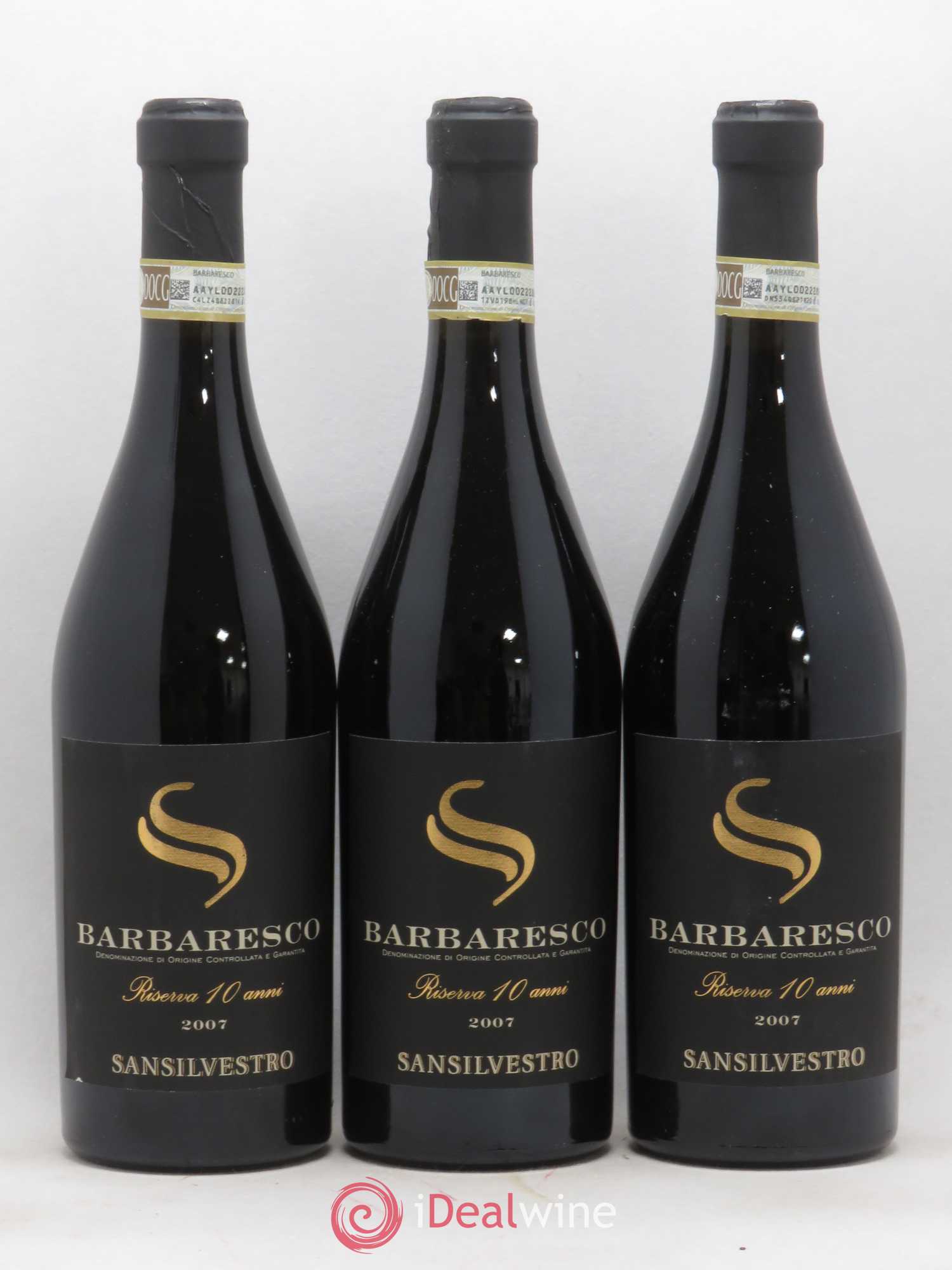 Barbaresco DOCG Sansilvestro Riserva 10 anni 2007 - Lot de 6 bouteilles - 2