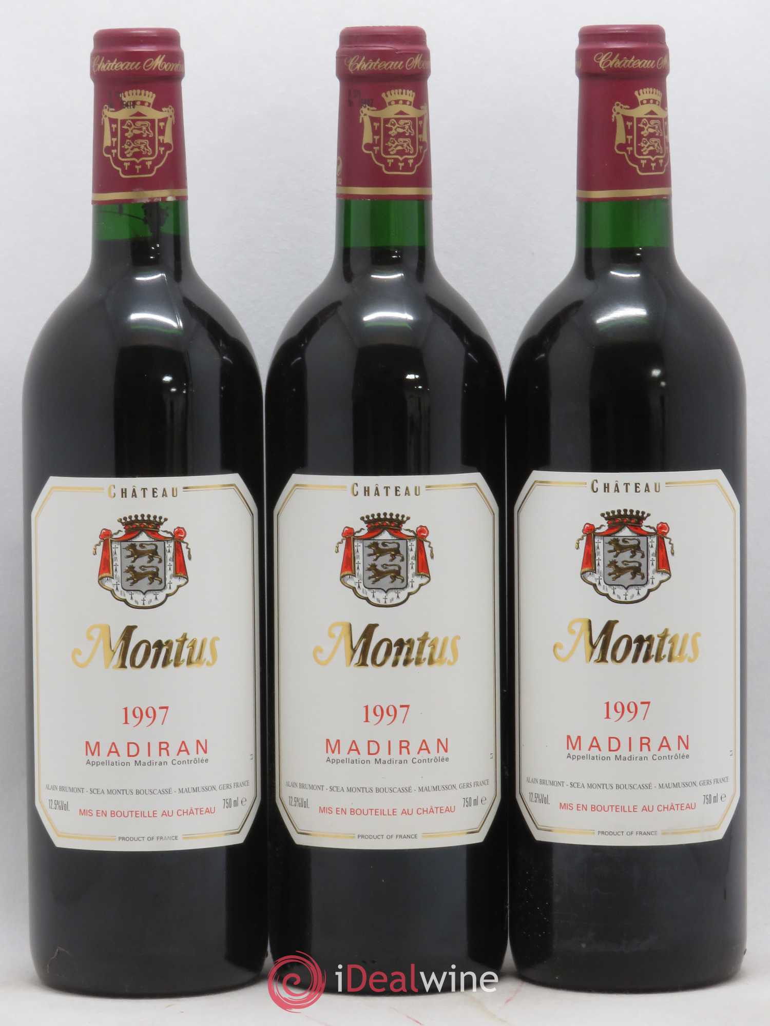 Madiran Château Montus Alain Brumont 1997 - Lot de 12 bouteilles - 4