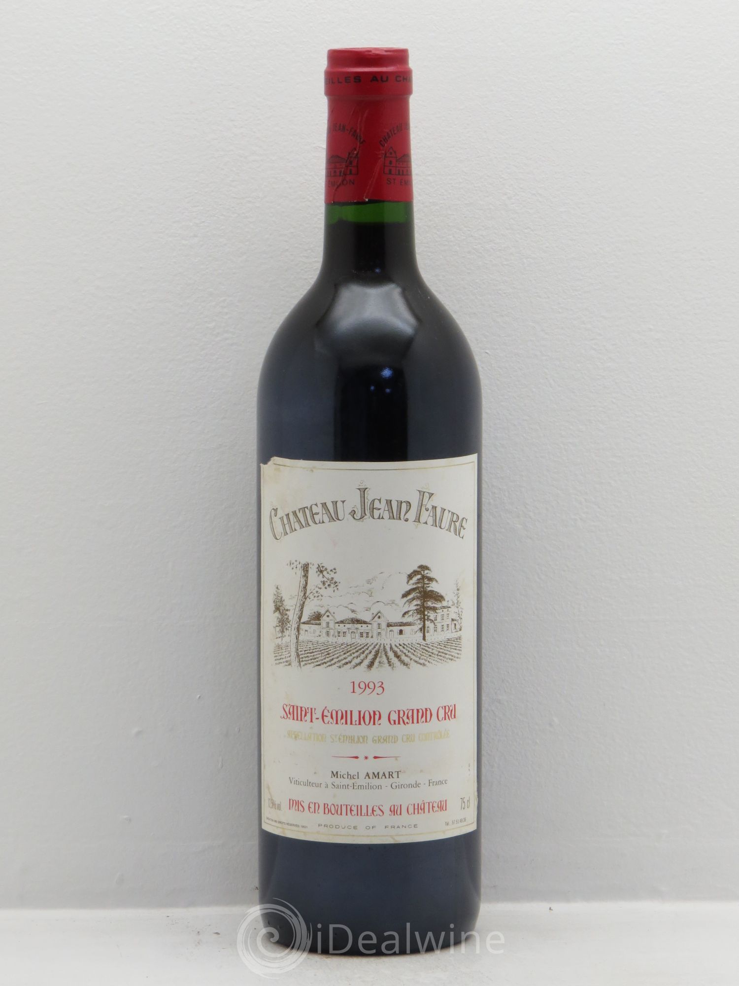 Château Jean Faure Grand Cru Classé (sans prix de réserve) 1993 - Lot de 1 bouteille - 0