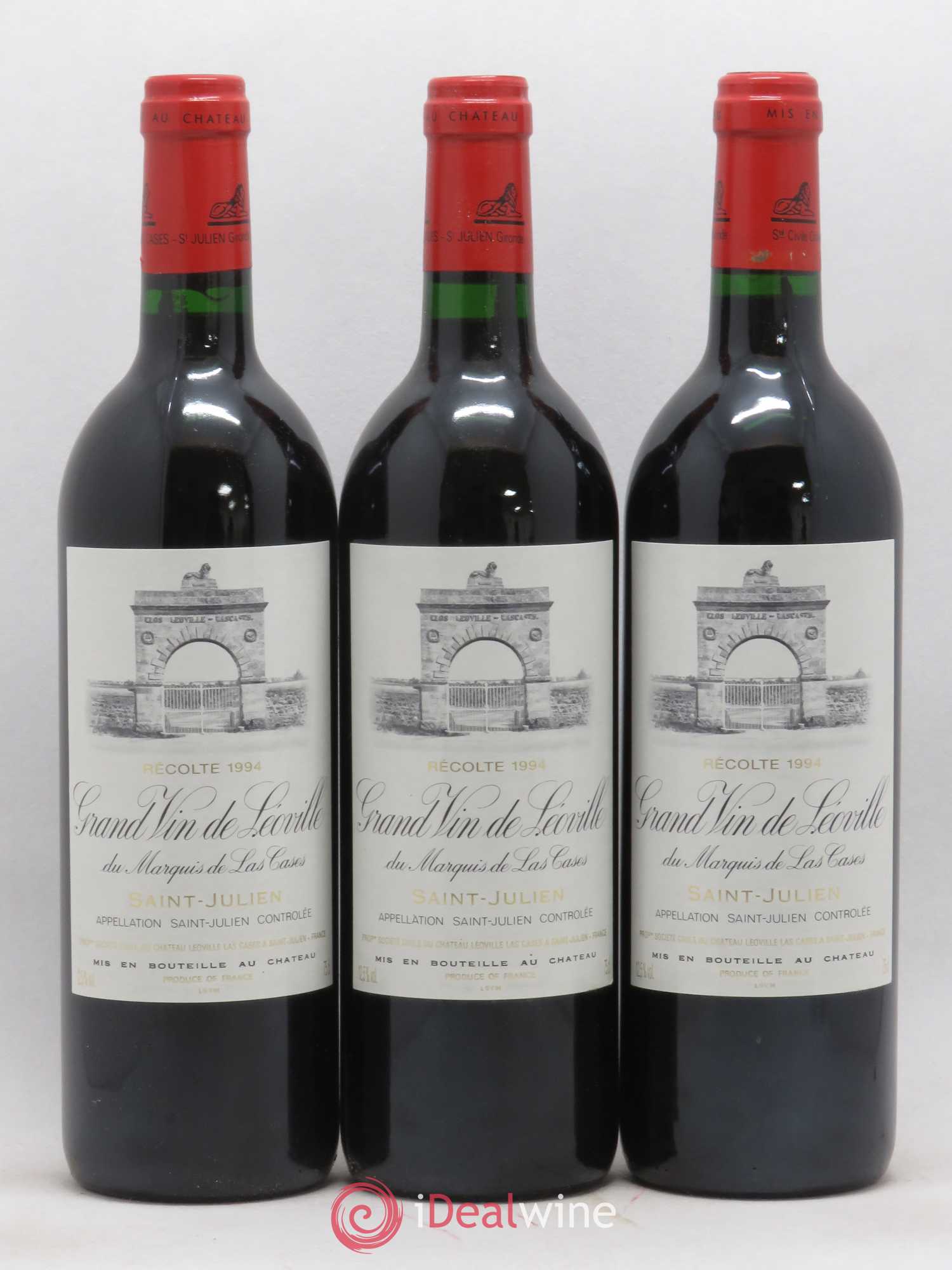 Château Léoville Las Cases 2ème Grand Cru Classé 1994 - Lot de 12 bouteilles - 2