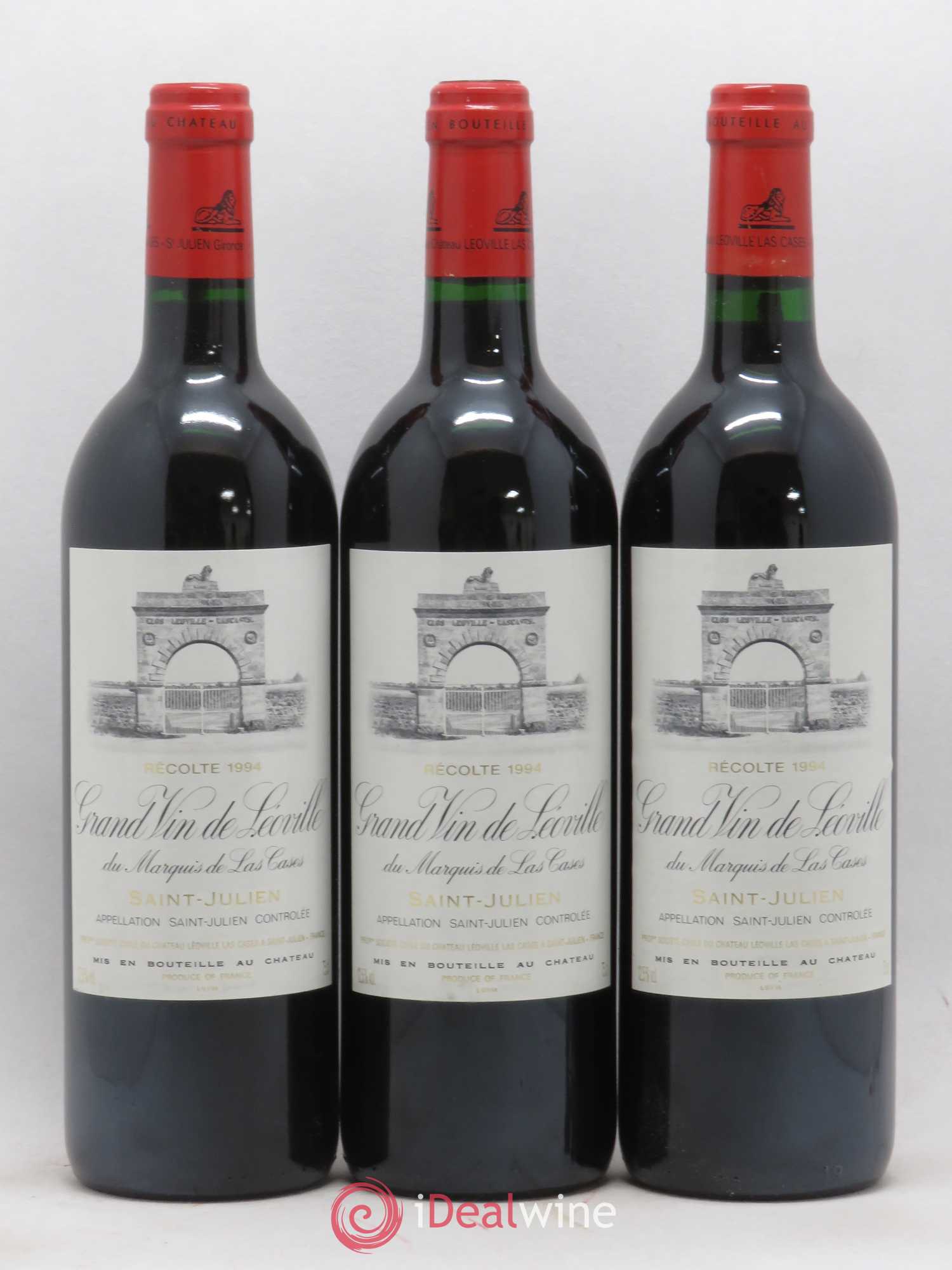 Château Léoville Las Cases 2ème Grand Cru Classé 1994 - Lot de 12 bouteilles - 3