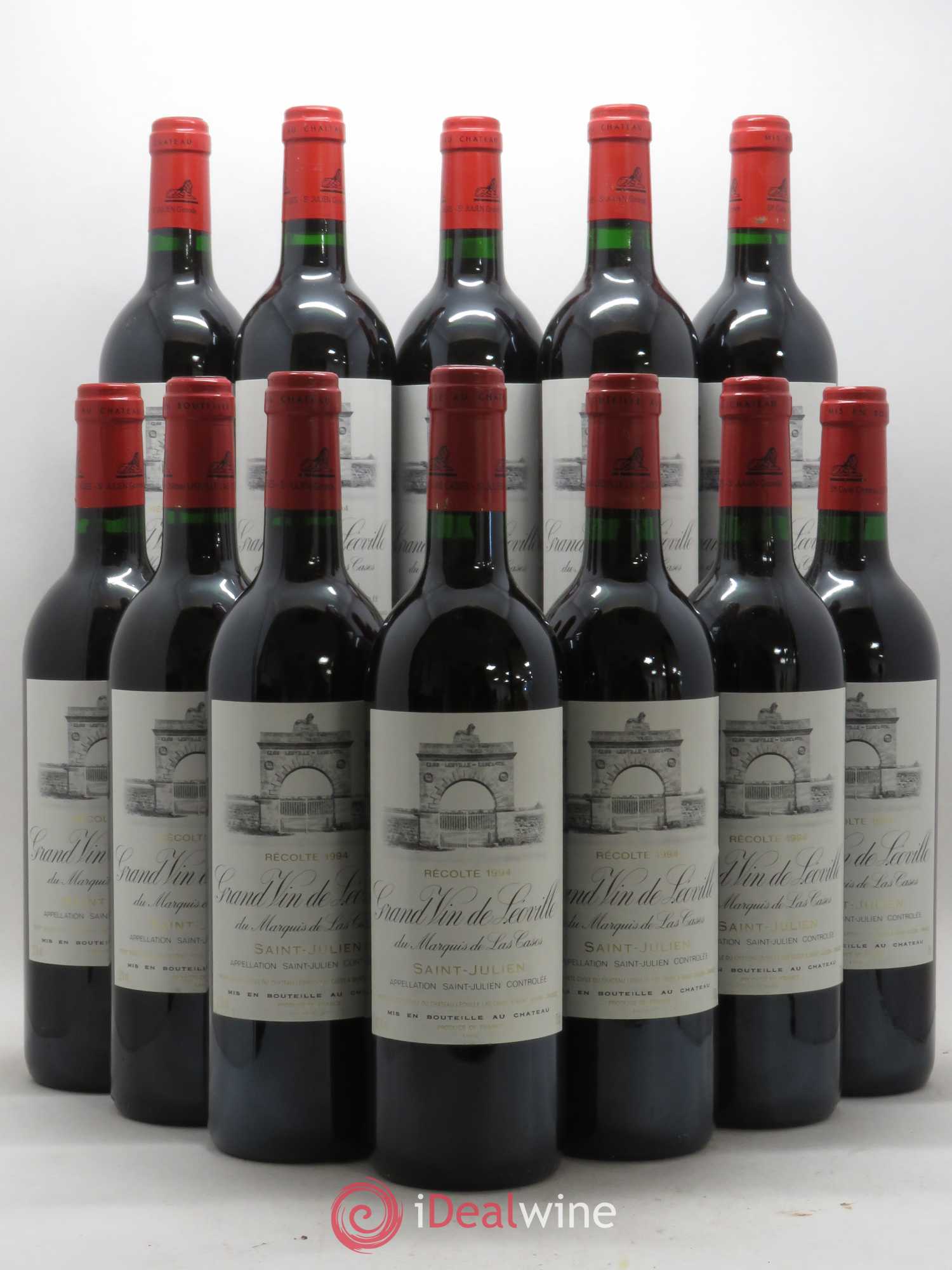 Château Léoville Las Cases 2ème Grand Cru Classé 1994 - Lot de 12 bouteilles - 0