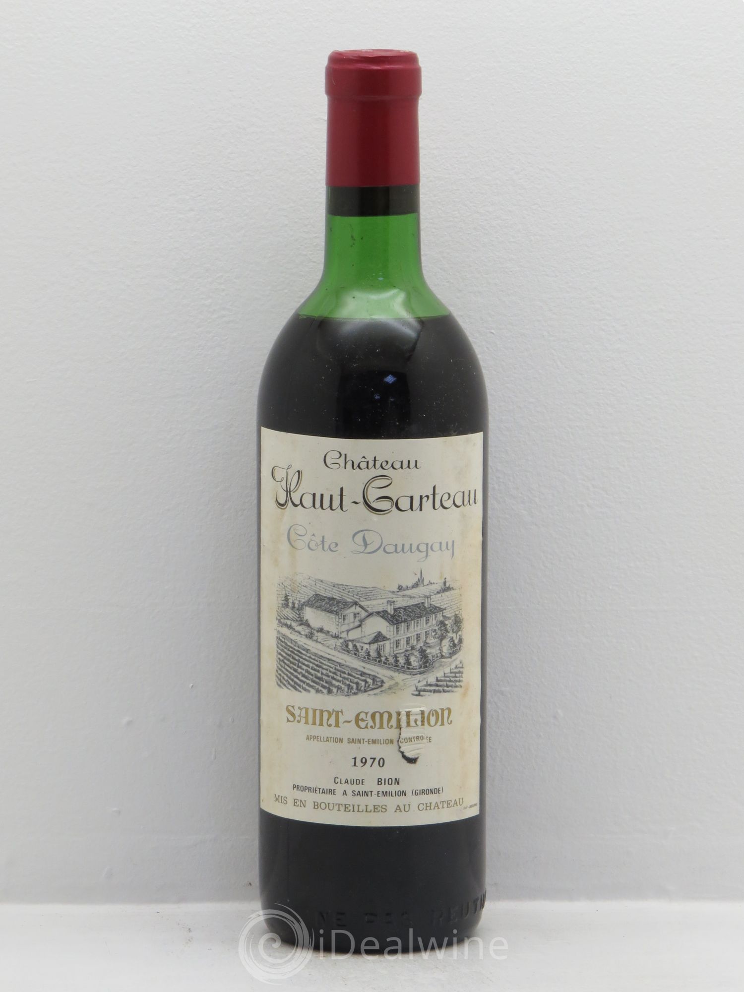Saint-Émilion Château Haut Carteau Côtes Daugay (sans prix de réserve) 1970 - Posten von 1 Flasche - 0