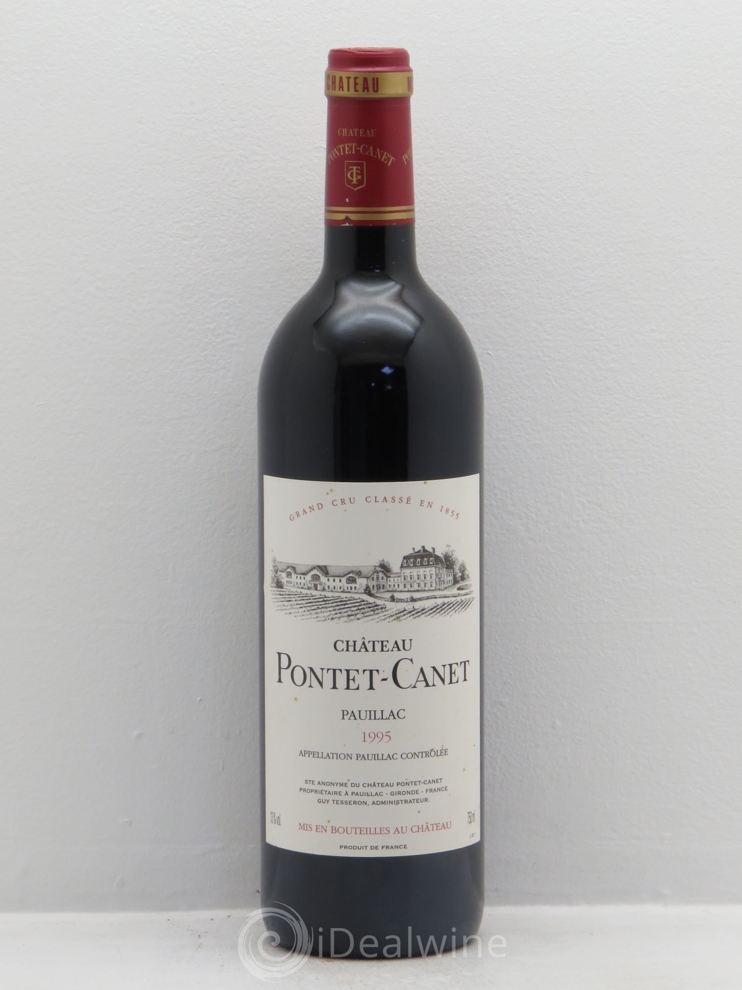 Château Pontet Canet 5ème Grand Cru Classé (sans prix de réserve) 1995 - Lot de 1 bouteille - 0