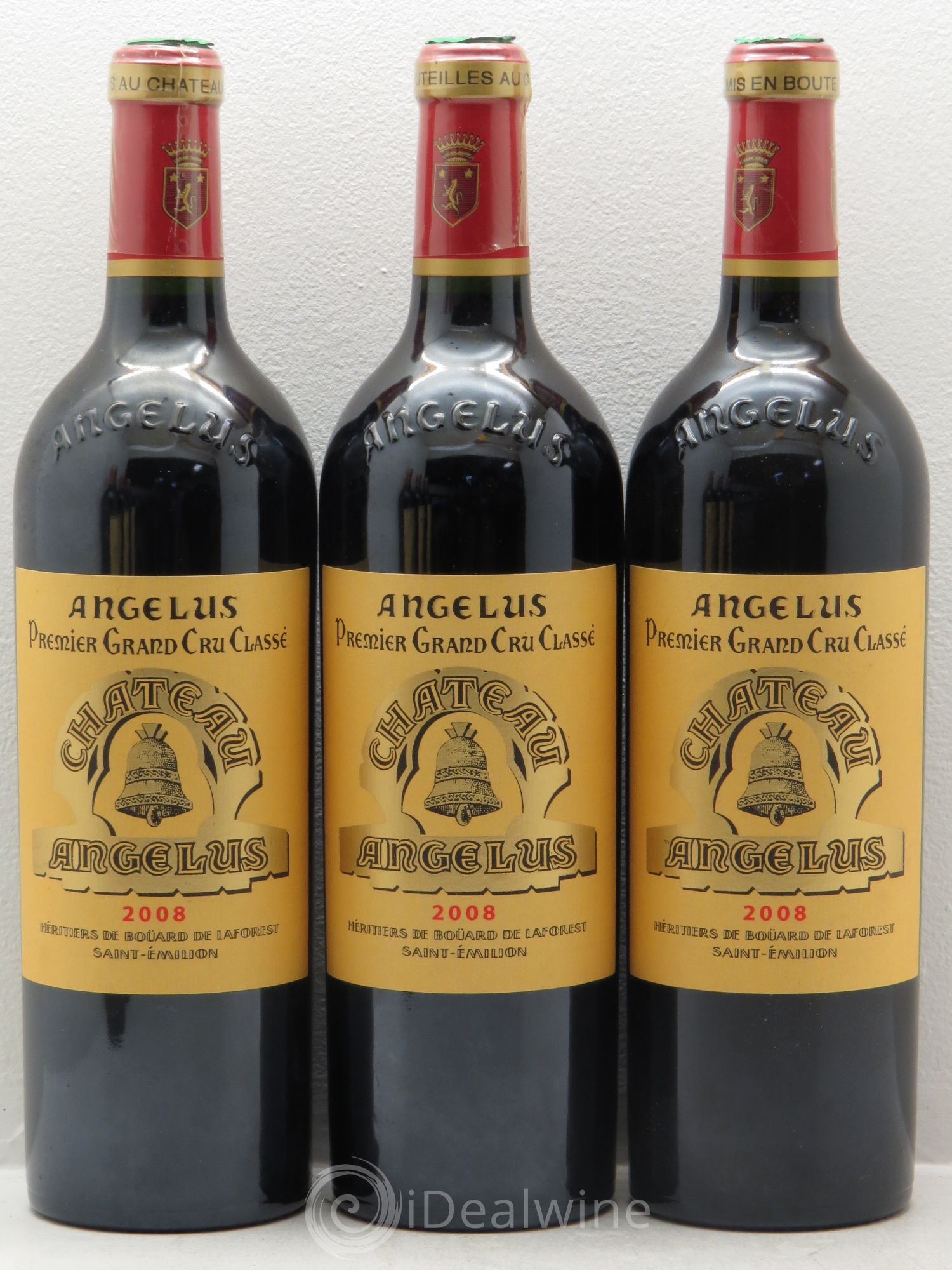 Château Angélus 1er Grand Cru Classé A 2008 - Lot de 6 bouteilles - 1