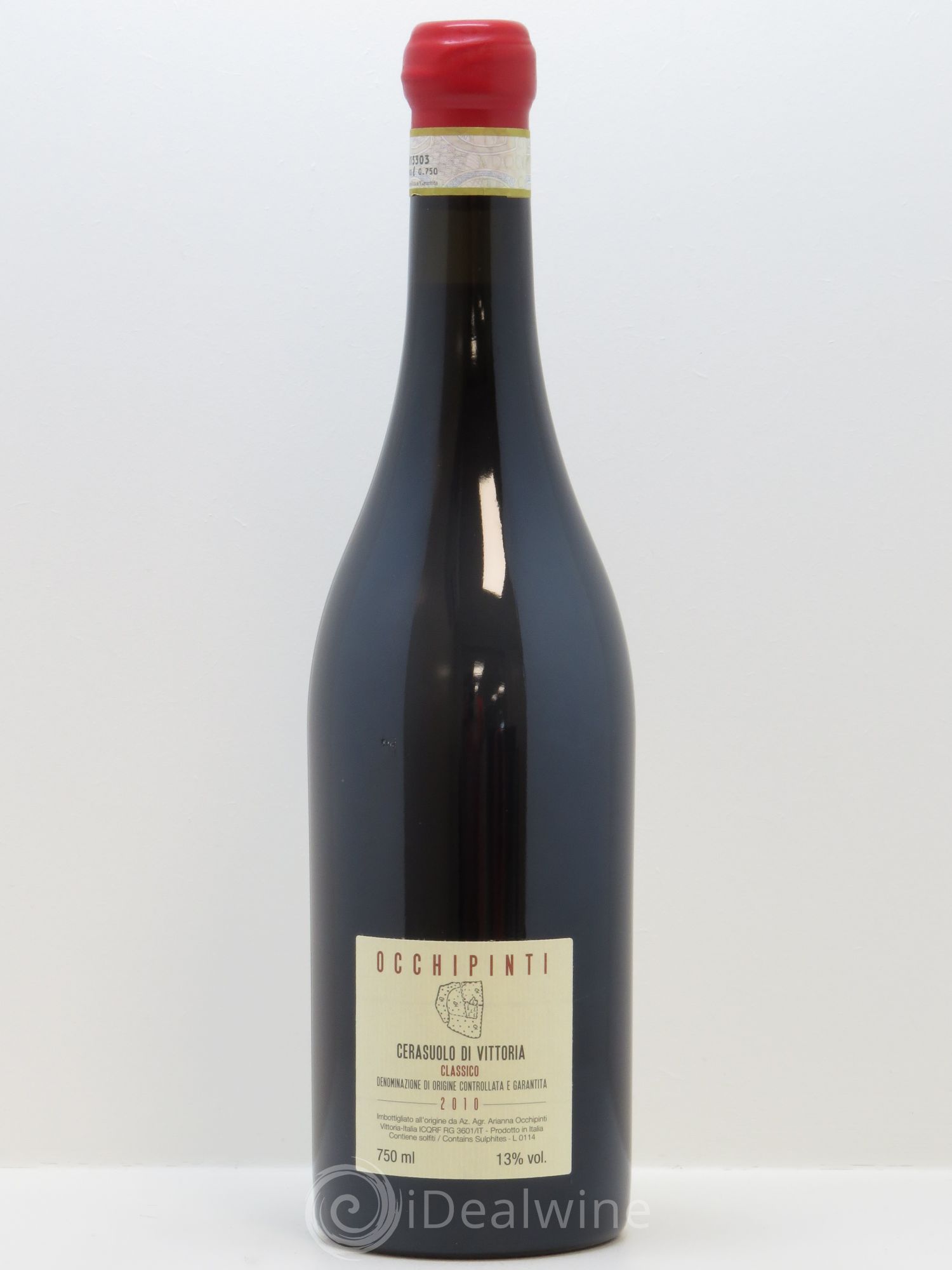 Cerasuolo di Vittoria Classico DOCG Grotte Alte Azienda Agricola Arianna Occhipinti 2010 - Lot de 1 bouteille - 1