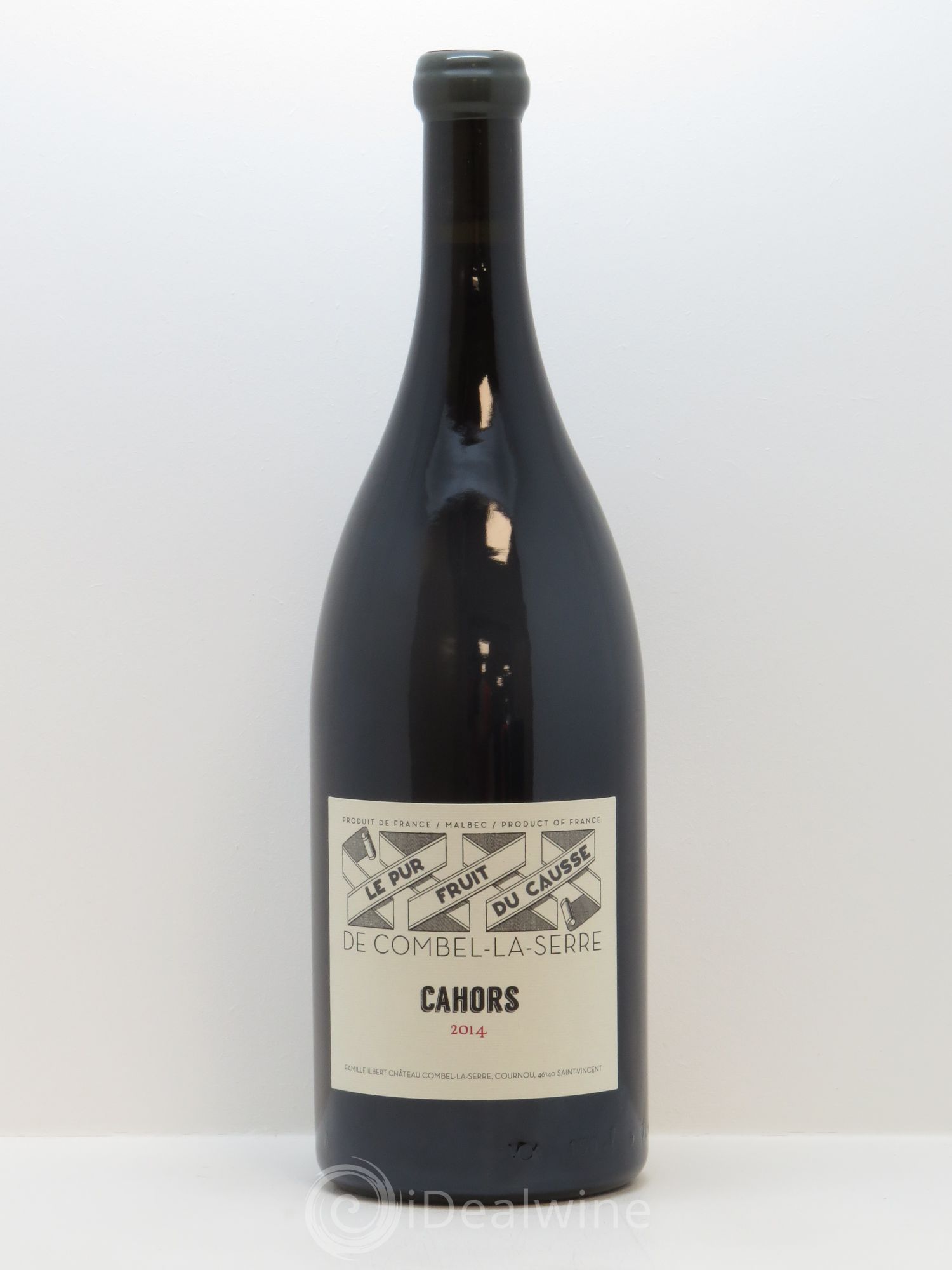 Cahors Le Pur Fruit du Causse Château Combel La Serre 2014 - Lot de 1 magnum - 0
