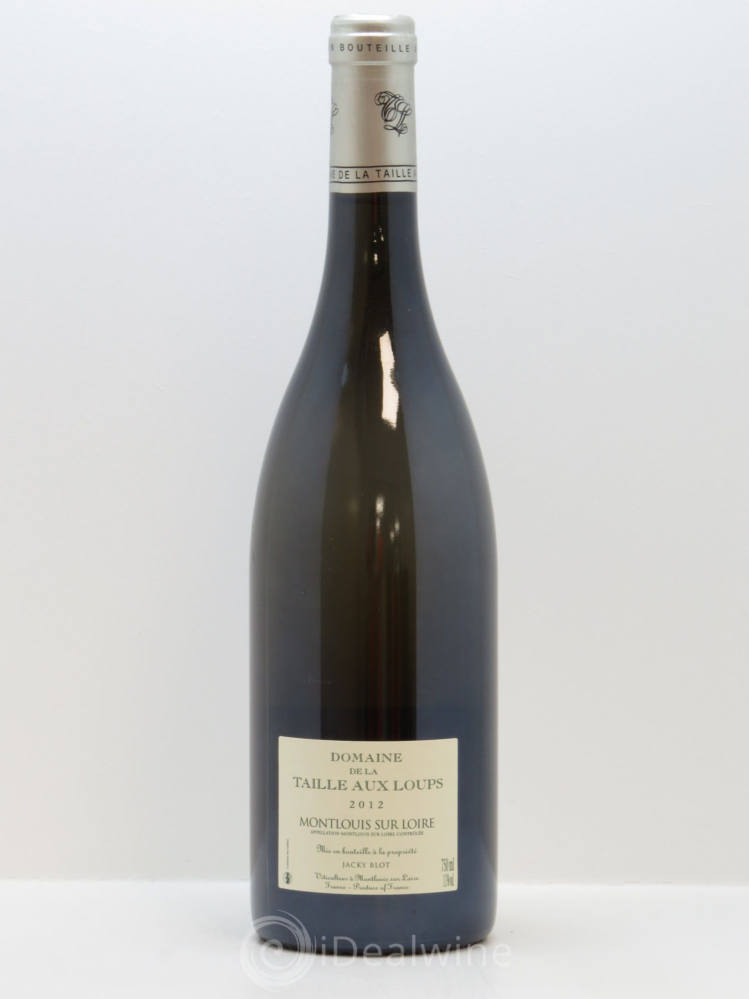 Montlouis-sur-Loire Rémus Plus La Taille aux Loups - Jacky Blot 2012 - Lot de 1 bouteille - 1