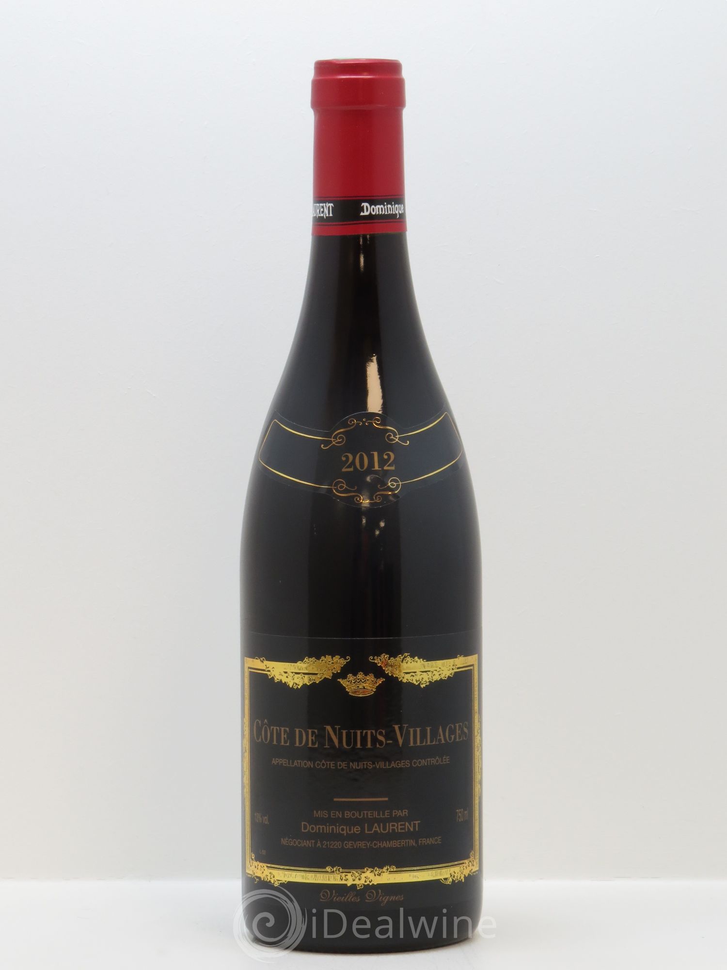 Côte de Nuits-Villages Vieilles vignes Dominique Laurent 2012 - Lot de 1 bouteille - 0