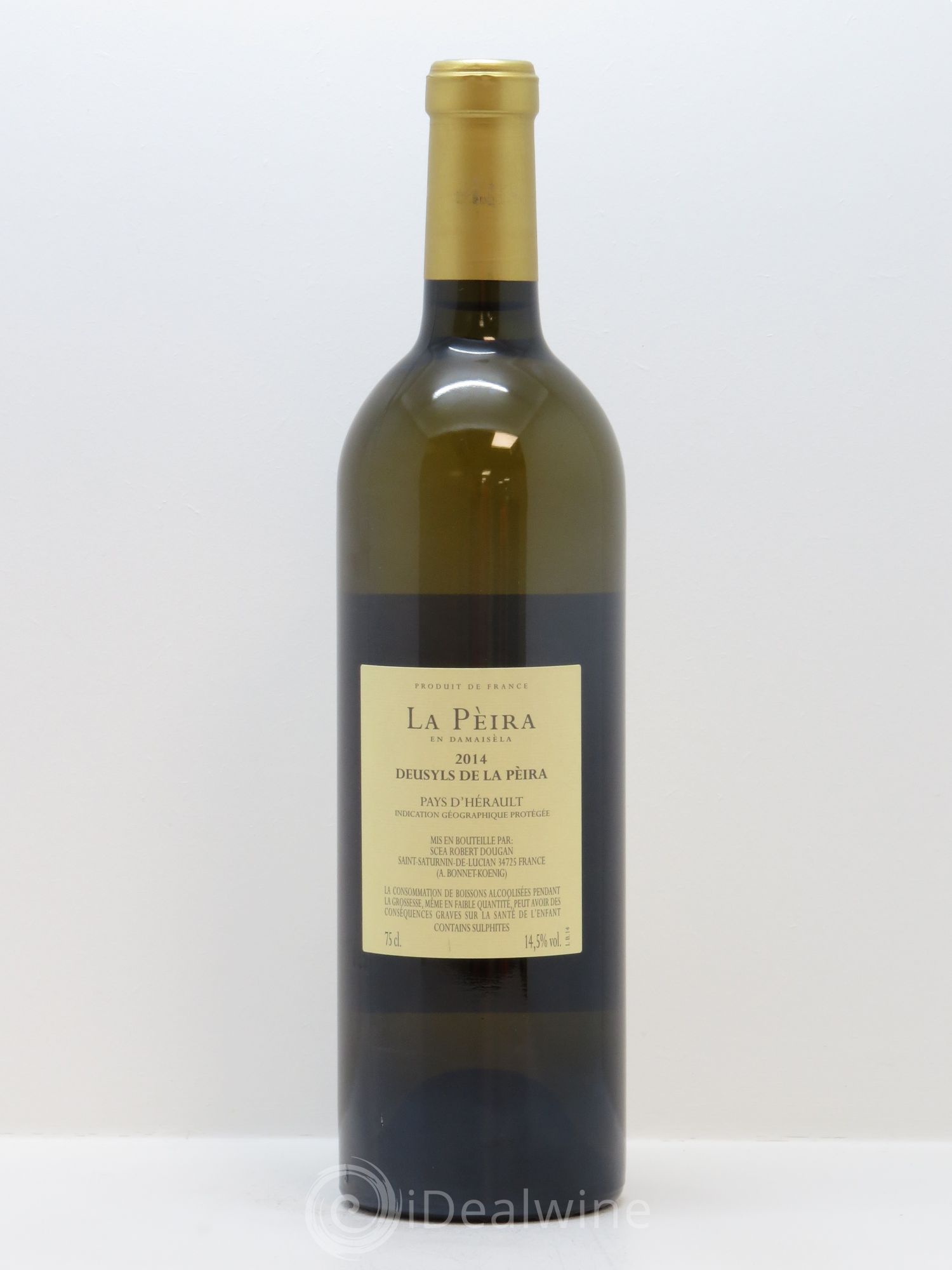 Coteaux du Languedoc Domaine de La Pèira en Damaisèla Deusyls de la Pèira Karine Ahton et Robert Dougan 2014 - Lot de 1 bouteille - 1