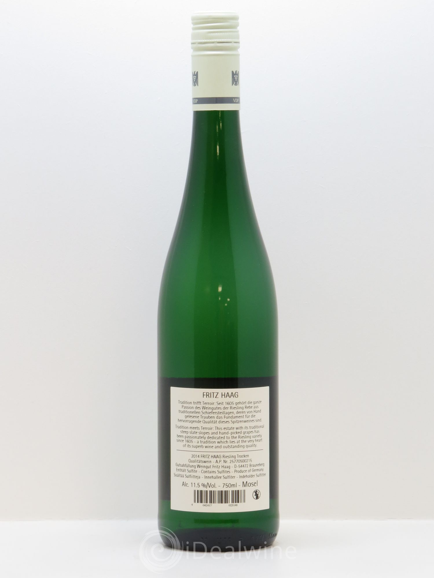 Riesling Fritz Haag Trocken 2014 - Posten von 1 Flasche - 1