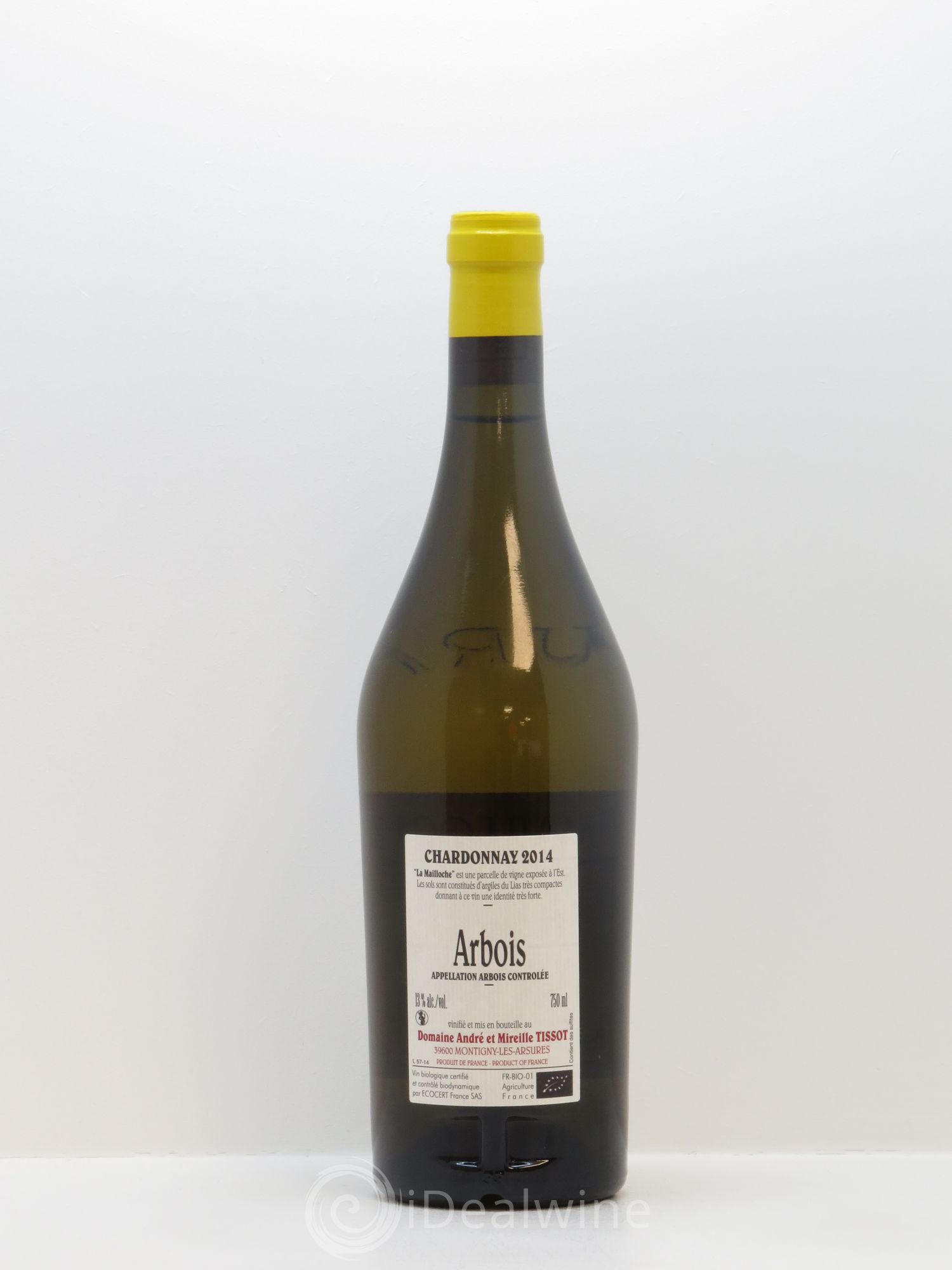 Arbois La Mailloche Bénédicte et Stéphane Tissot 2014 - Lot de 1 bouteille - 1