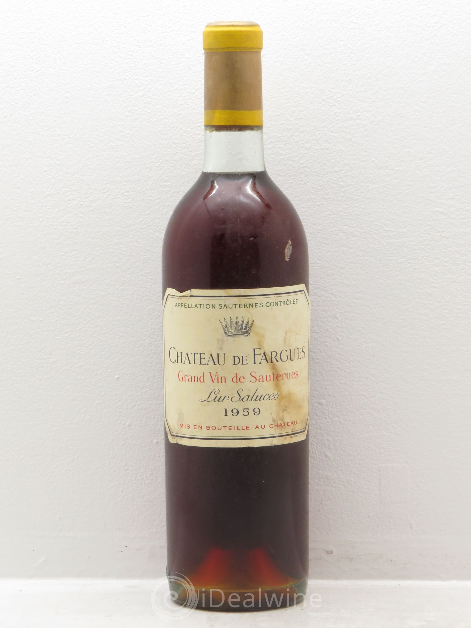 Château de Fargues 1959 - Lotto di 1 bottiglia - 0