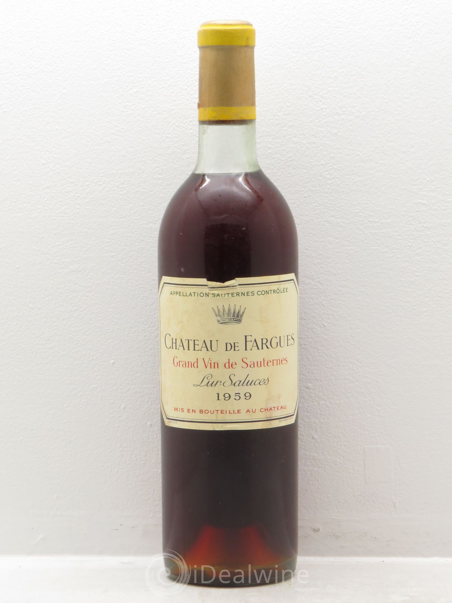Château de Fargues 1959 - Lotto di 1 bottiglia - 0