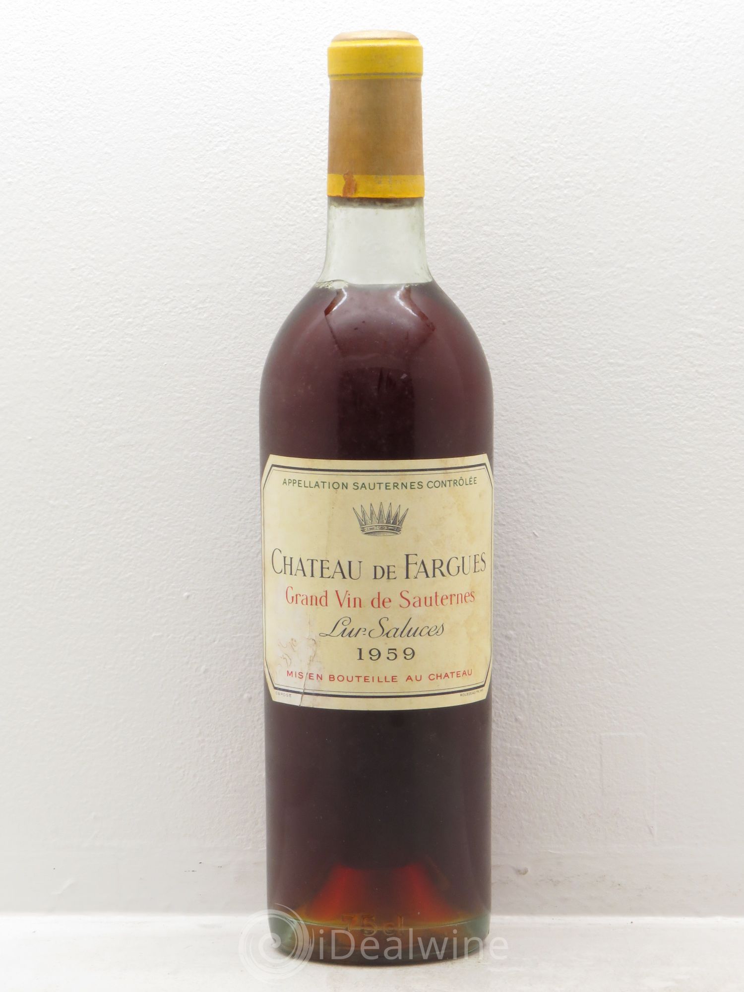 Château de Fargues 1959 - Lotto di 1 bottiglia - 0
