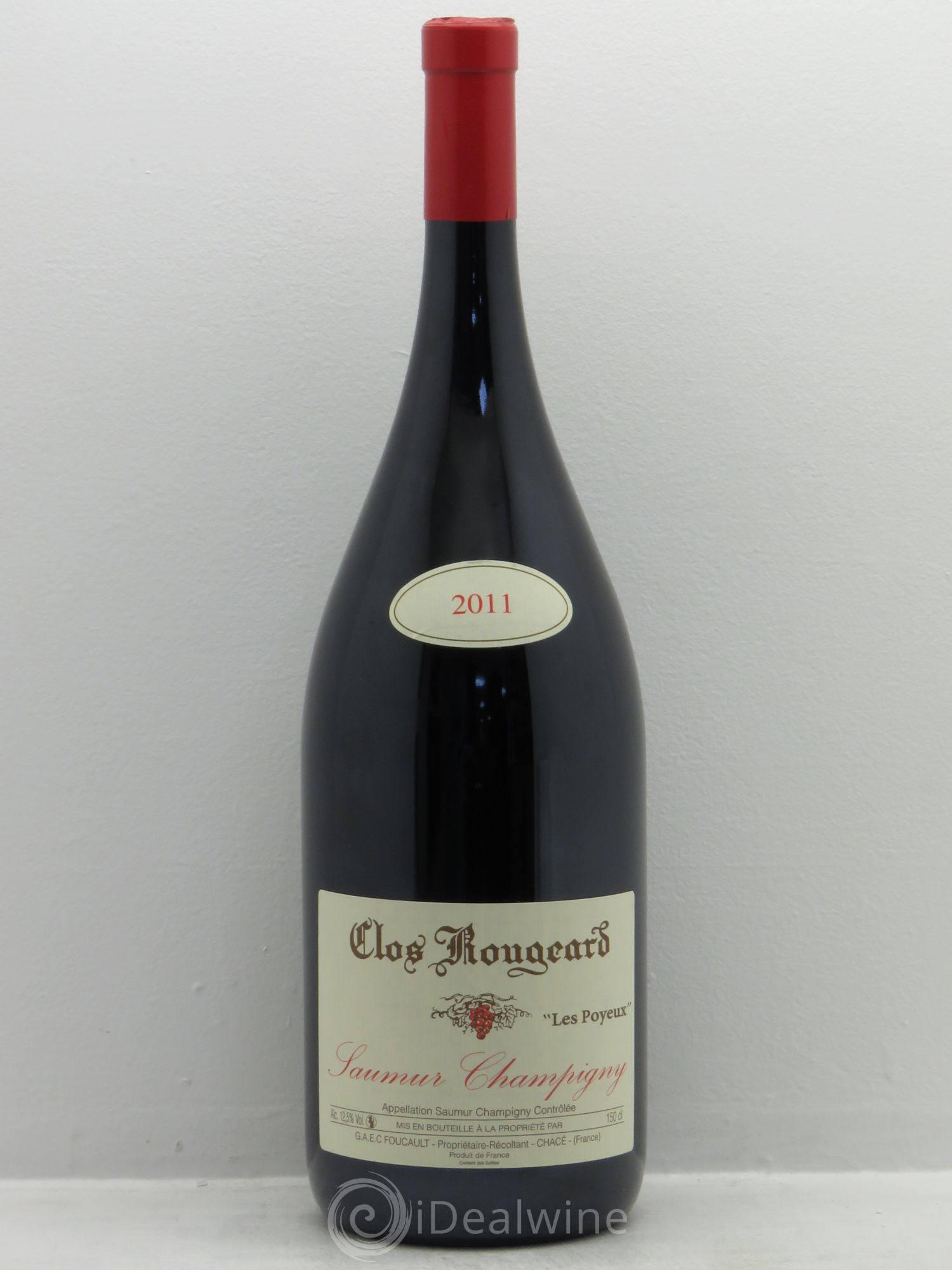 Saumur-Champigny Les Poyeux Clos Rougeard 2011 - Lot de 1 magnum - 0
