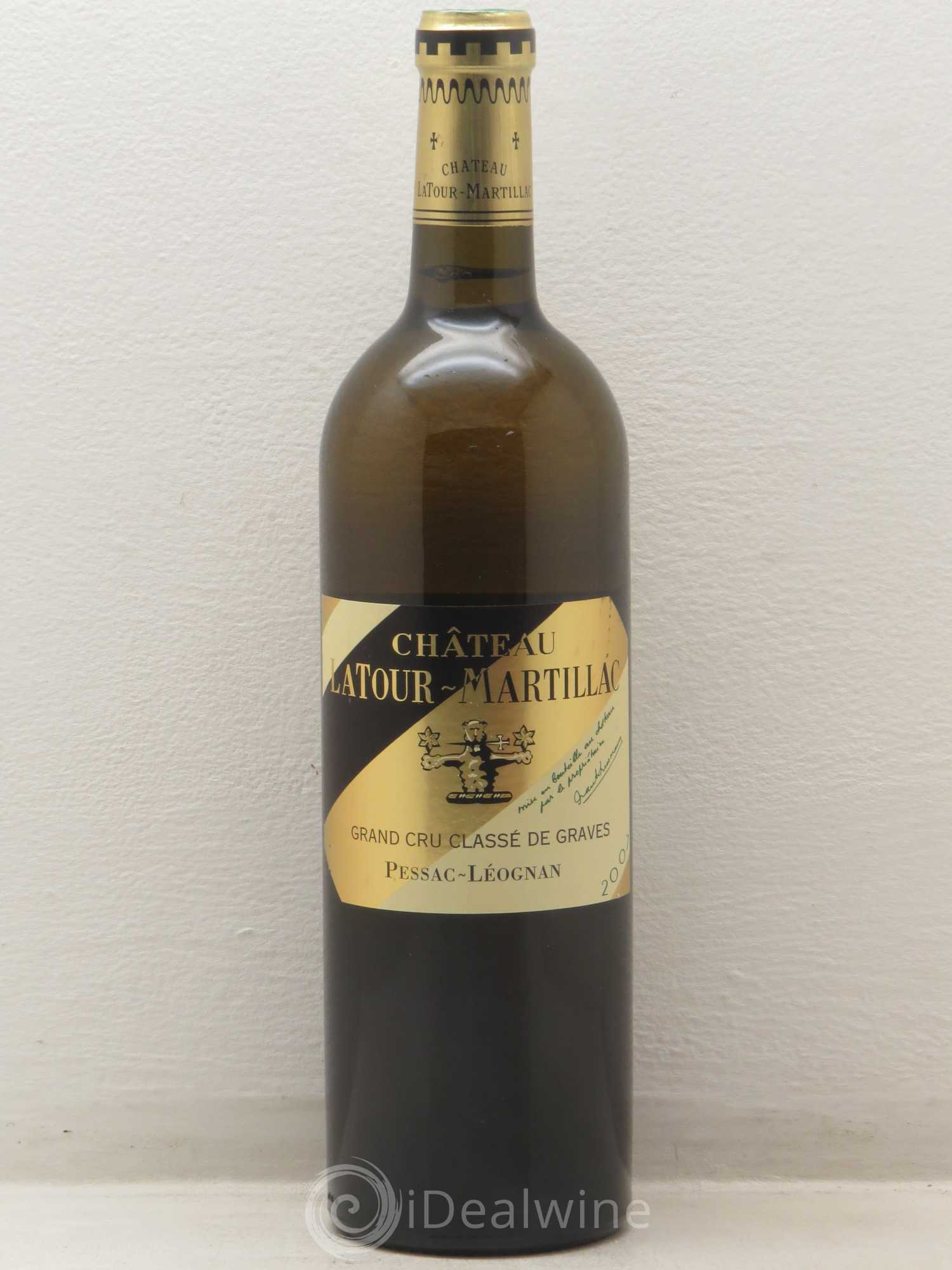 Château Latour-Martillac Cru Classé de Graves 2007 - Lot de 1 bouteille - 0