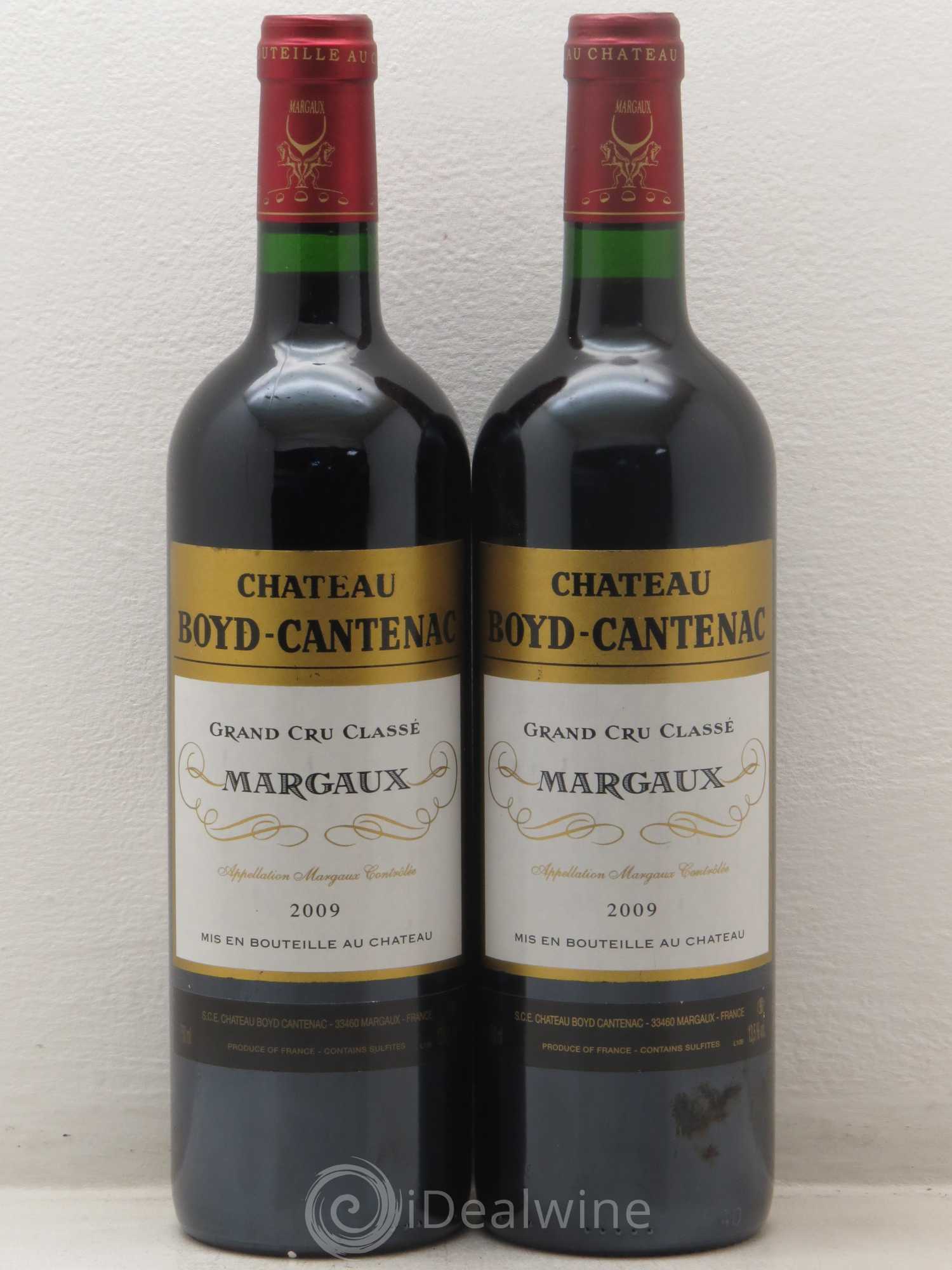 Château Boyd Cantenac 3ème Grand Cru Classé 2009 - Lot de 2 bouteilles - 0
