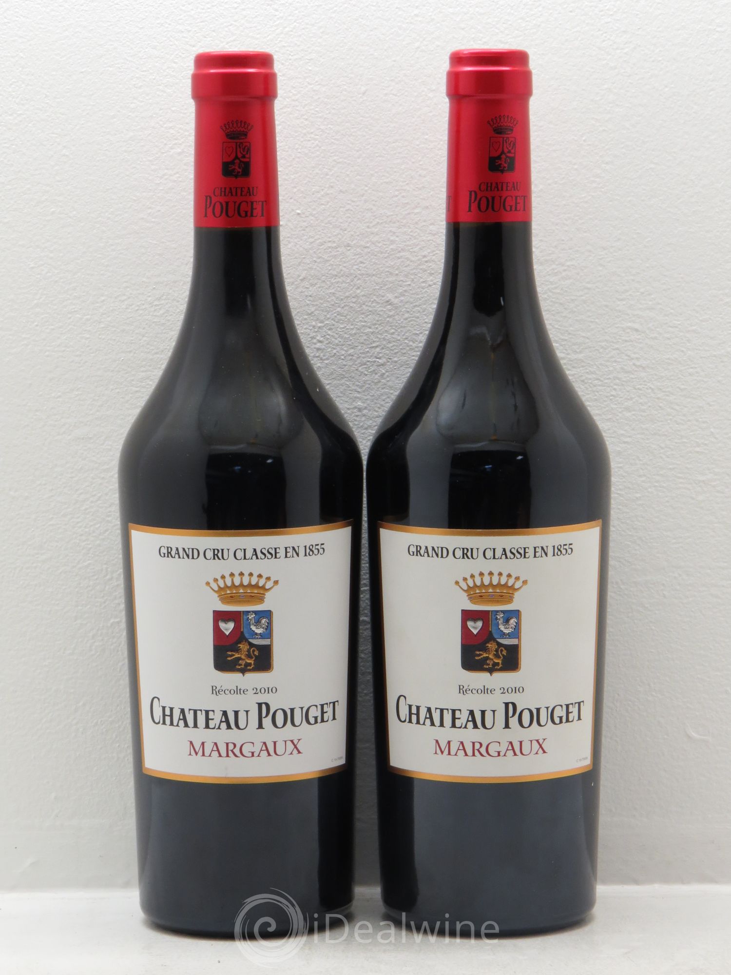 Château Pouget 4ème Grand Cru Classé 2010 - Lot de 2 bouteilles - 0
