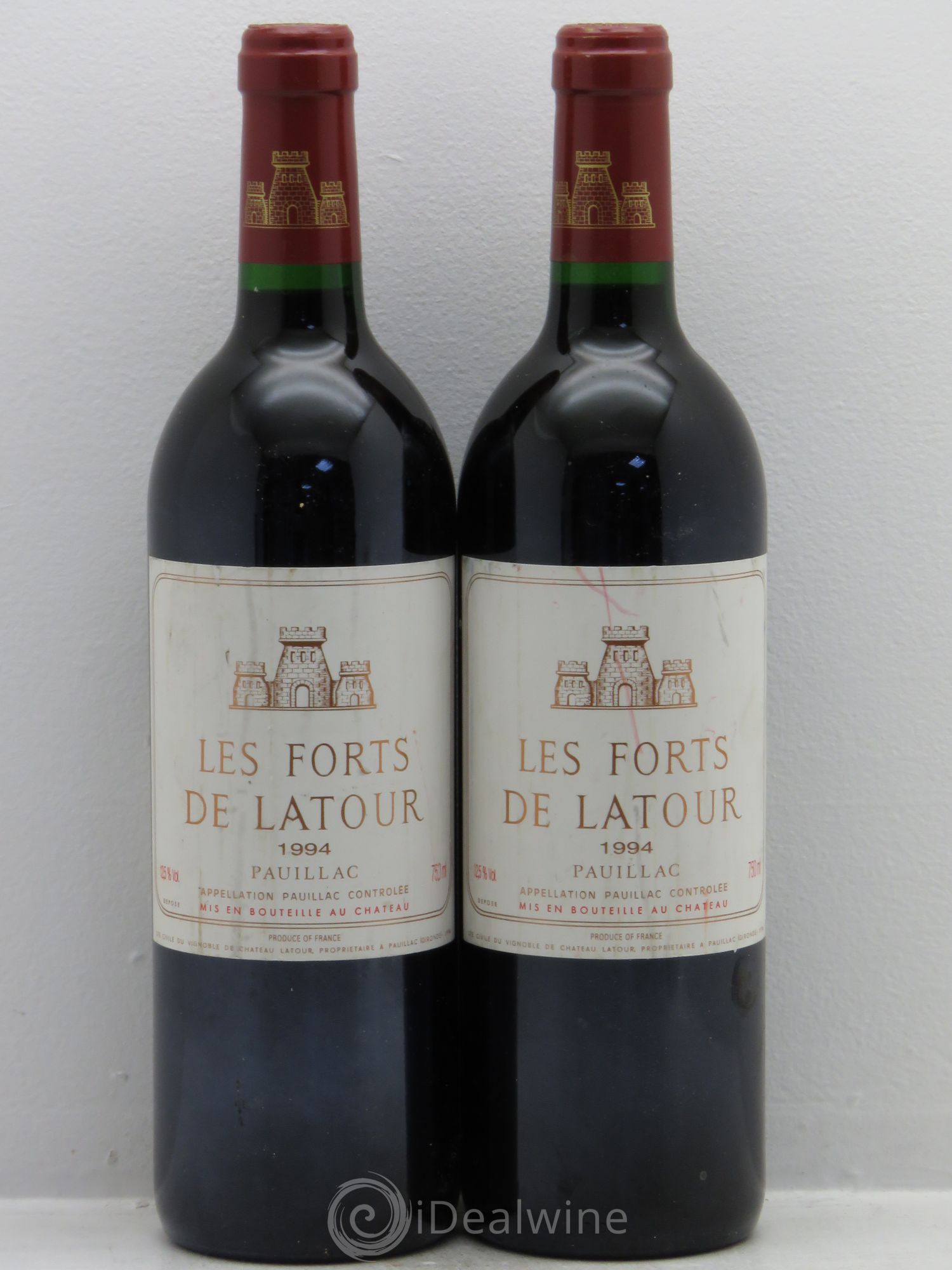 Les Forts de Latour Second Vin 1994 - Lot de 2 bouteilles - 0