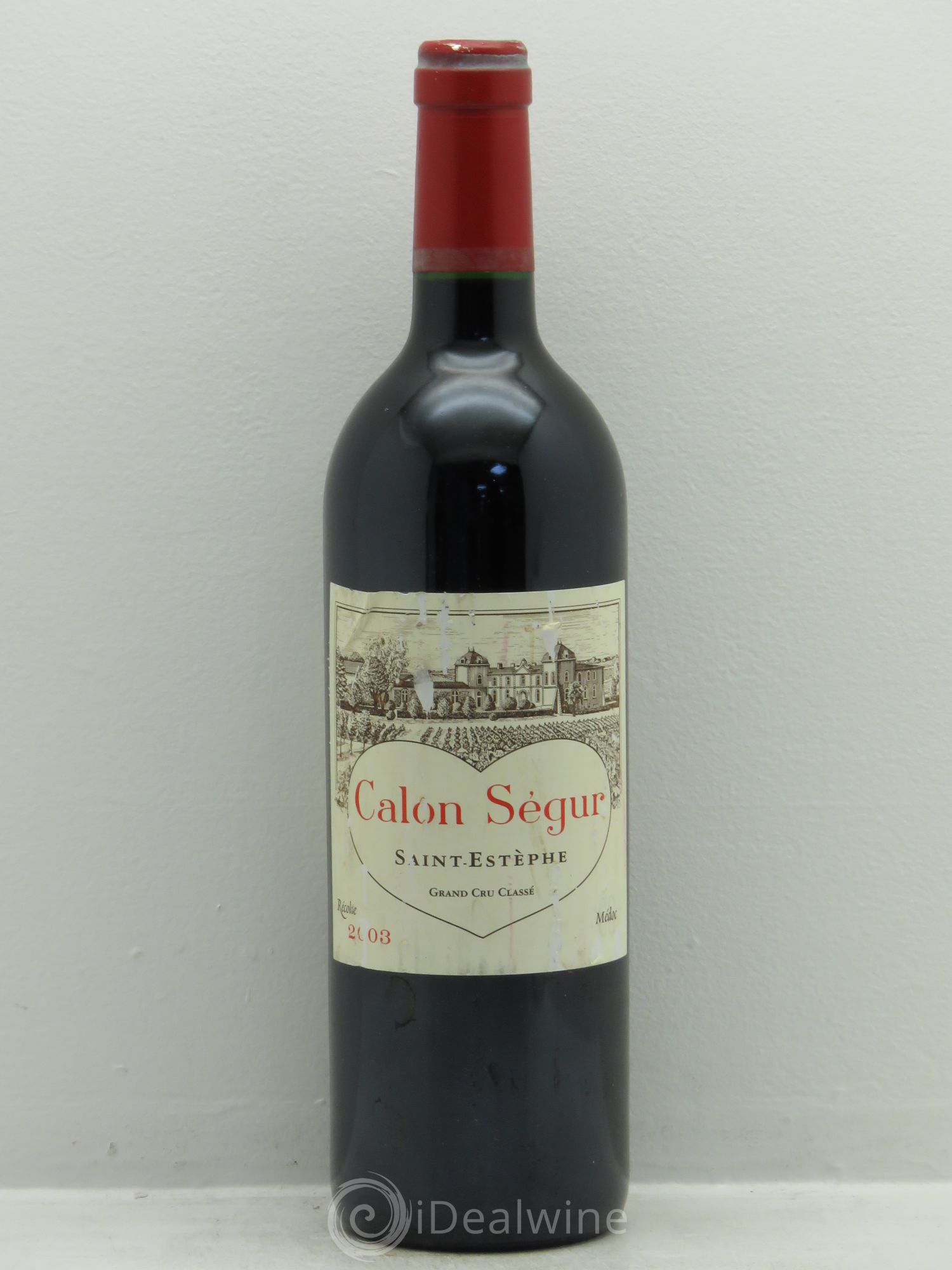 Château Calon Ségur 3ème Grand Cru Classé 2003 - Lot de 1 bouteille - 0
