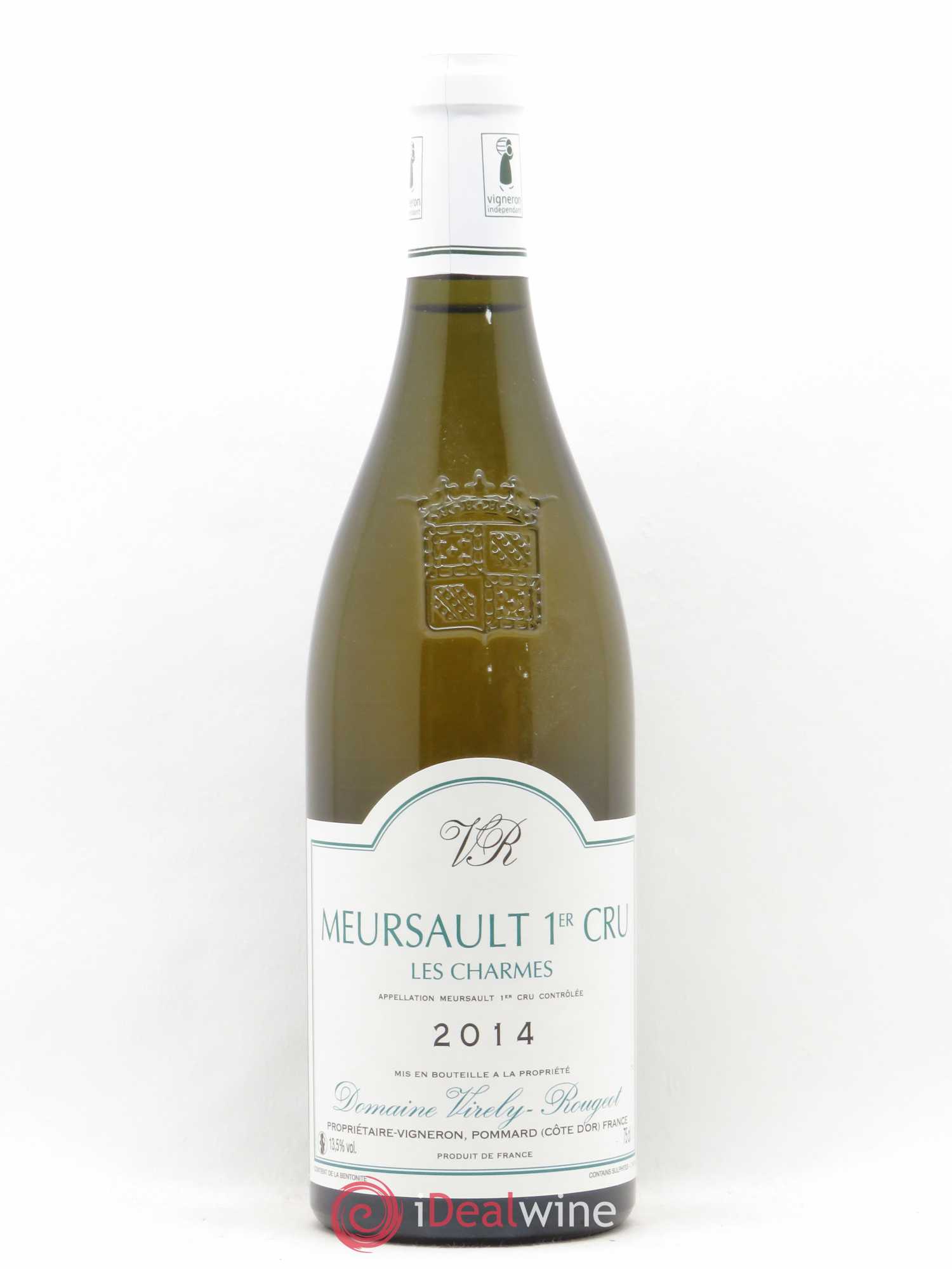 Meursault 1er Cru Charmes Domaine Virely Rougeot 2014 - Posten von 1 Flasche - 0