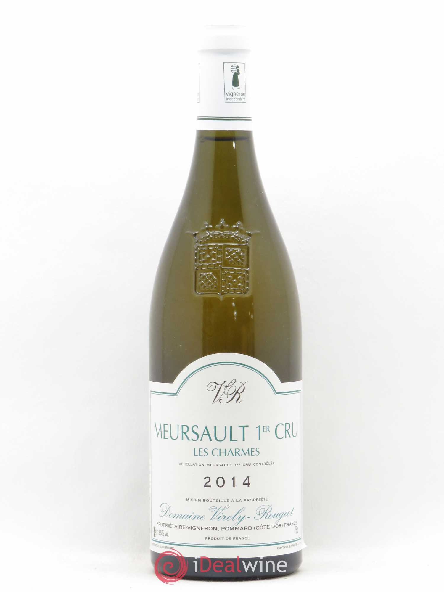 Meursault 1er Cru Charmes Domaine Virely Rougeot 2014 - Posten von 1 Flasche - 0