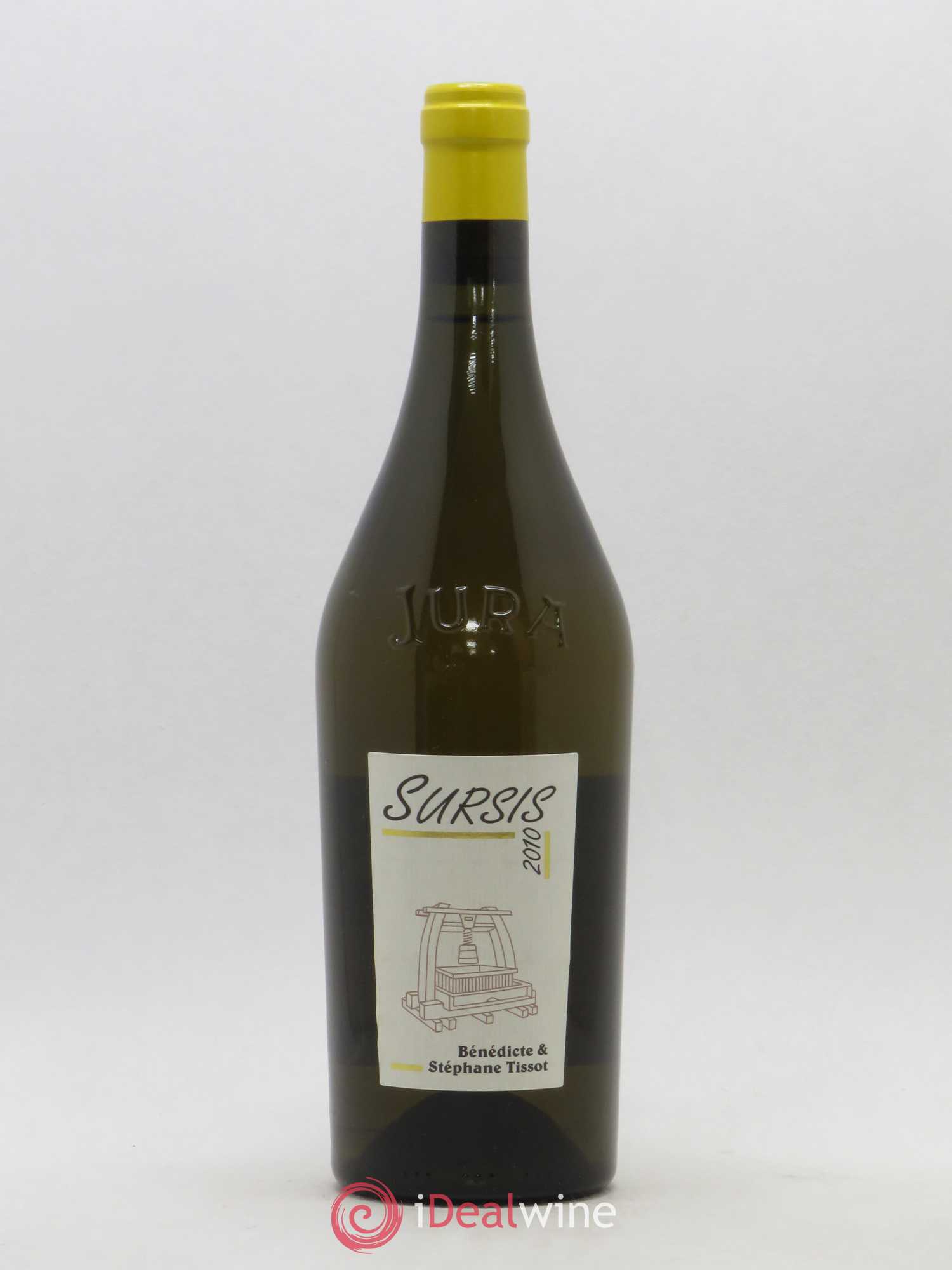 Côtes du Jura Sursis Bénédicte et Stéphane Tissot 2010 - Lot de 1 bouteille - 0