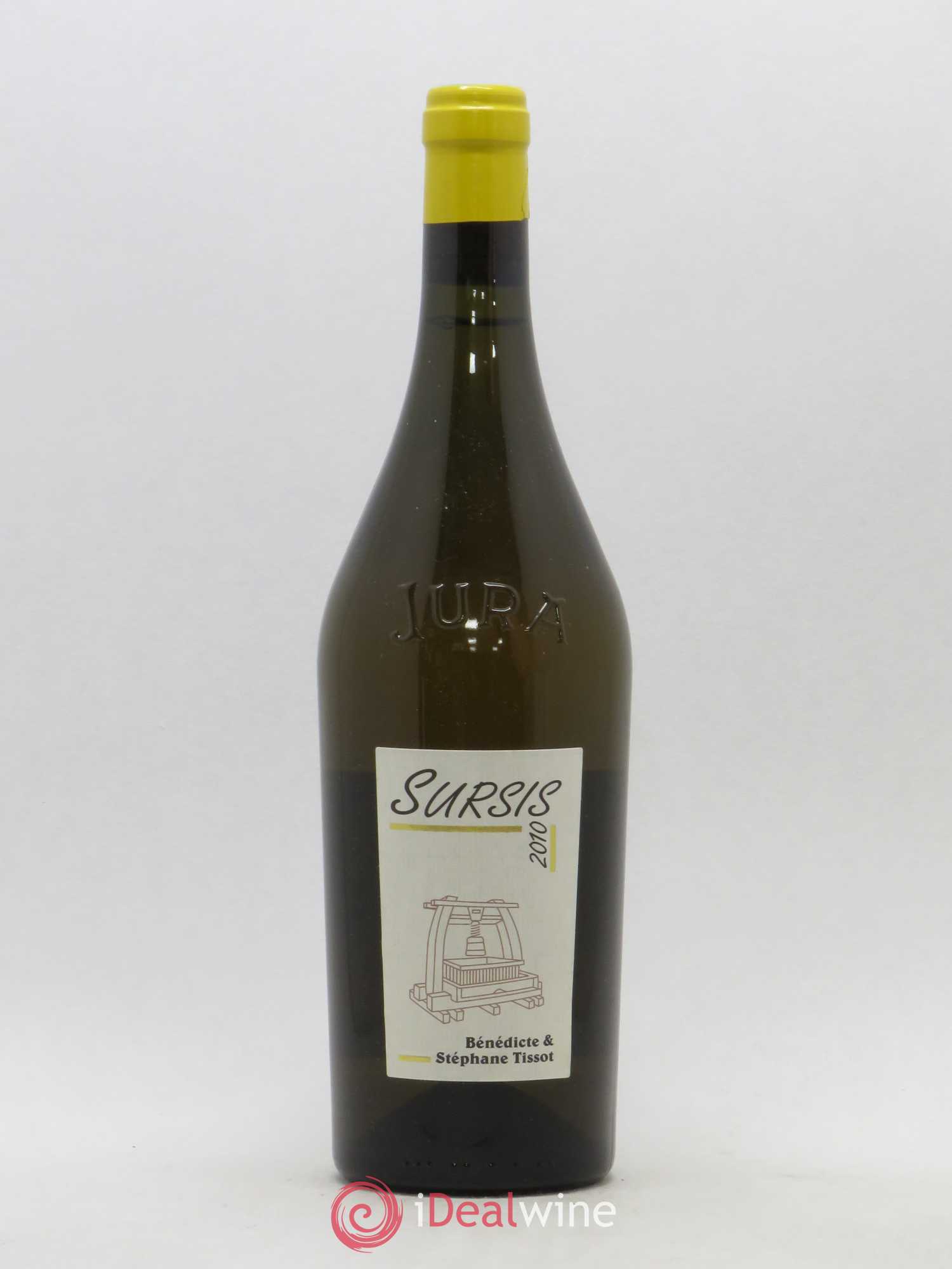 Côtes du Jura Sursis Bénédicte et Stéphane Tissot 2010 - Lot de 1 bouteille - 0
