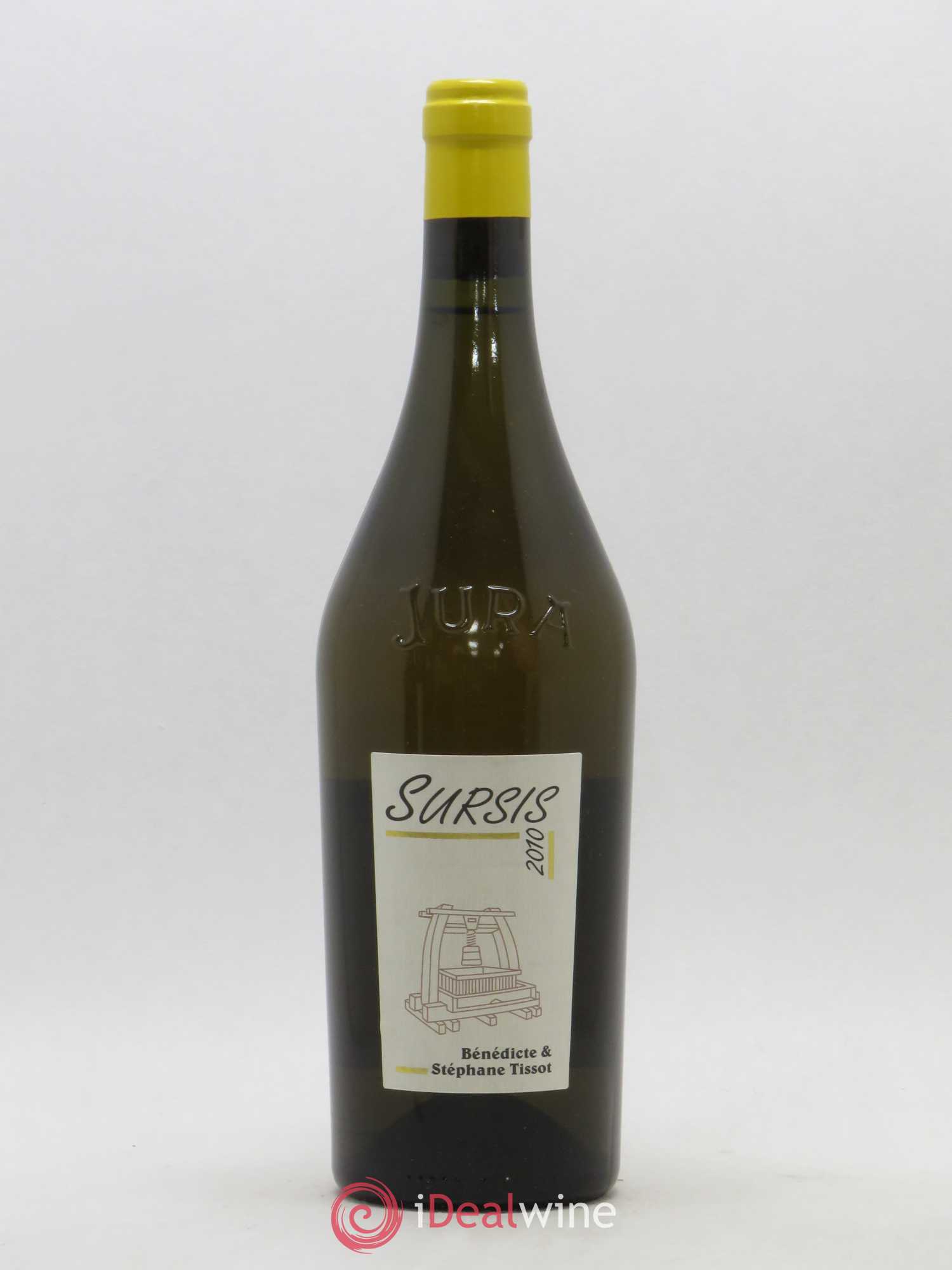 Côtes du Jura Sursis Bénédicte et Stéphane Tissot 2010 - Lot de 1 bouteille - 0