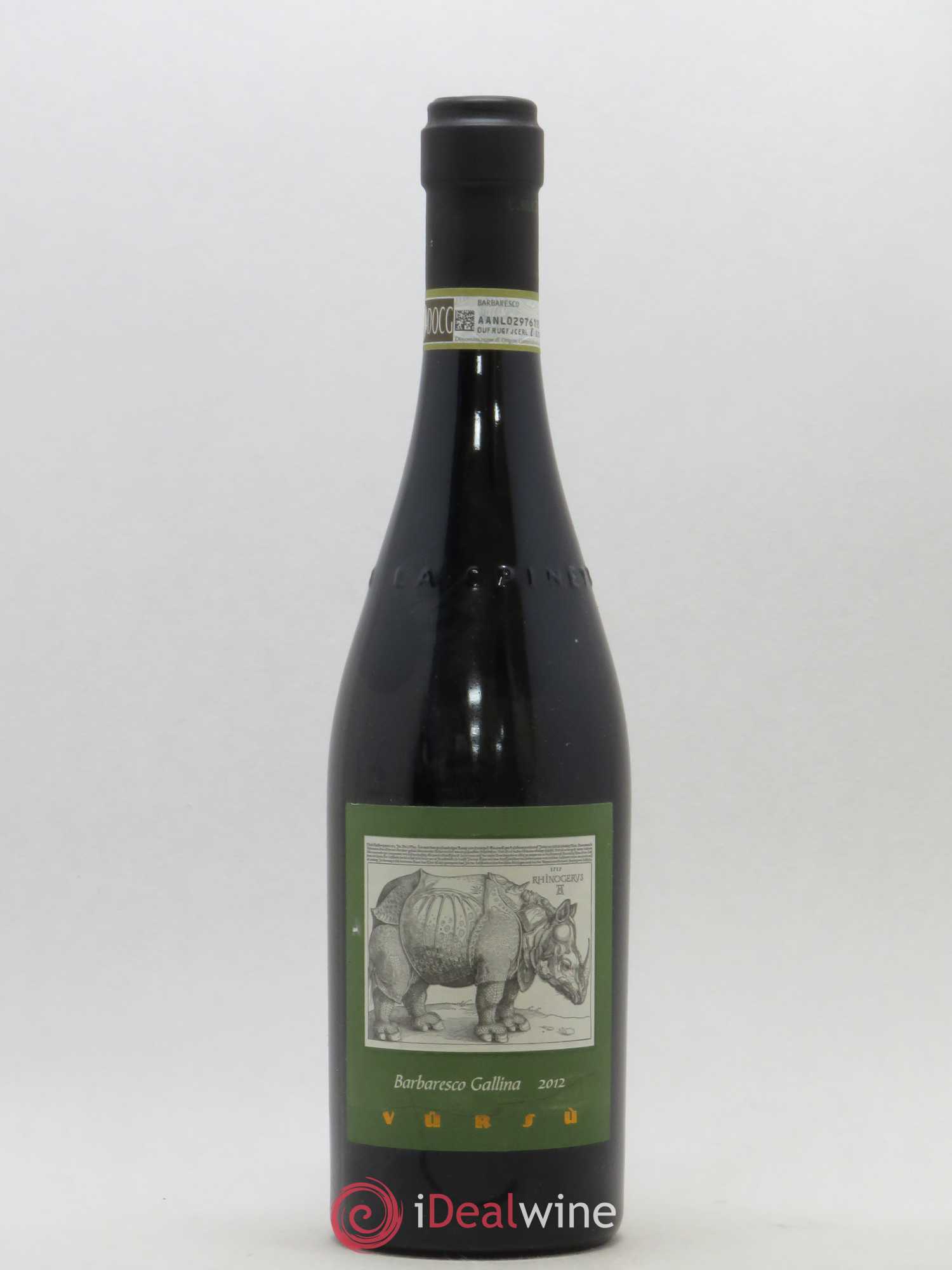 Barbaresco DOCG Vigneto Gallina Vursu La Spinetta - Giorgio Rivetti (sans prix de réserve) 2012 - Lot de 1 bouteille - 0