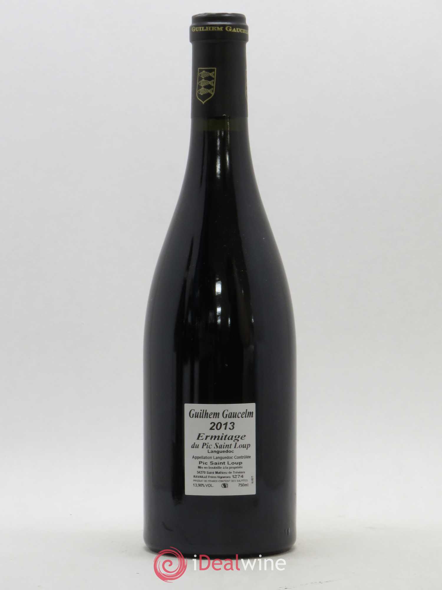 Pic Saint-Loup Héritage du Pic Saint-Loup (anciennement Ermitage) Guilhem Gaucelm 2013 - Lot de 1 bouteille - 1