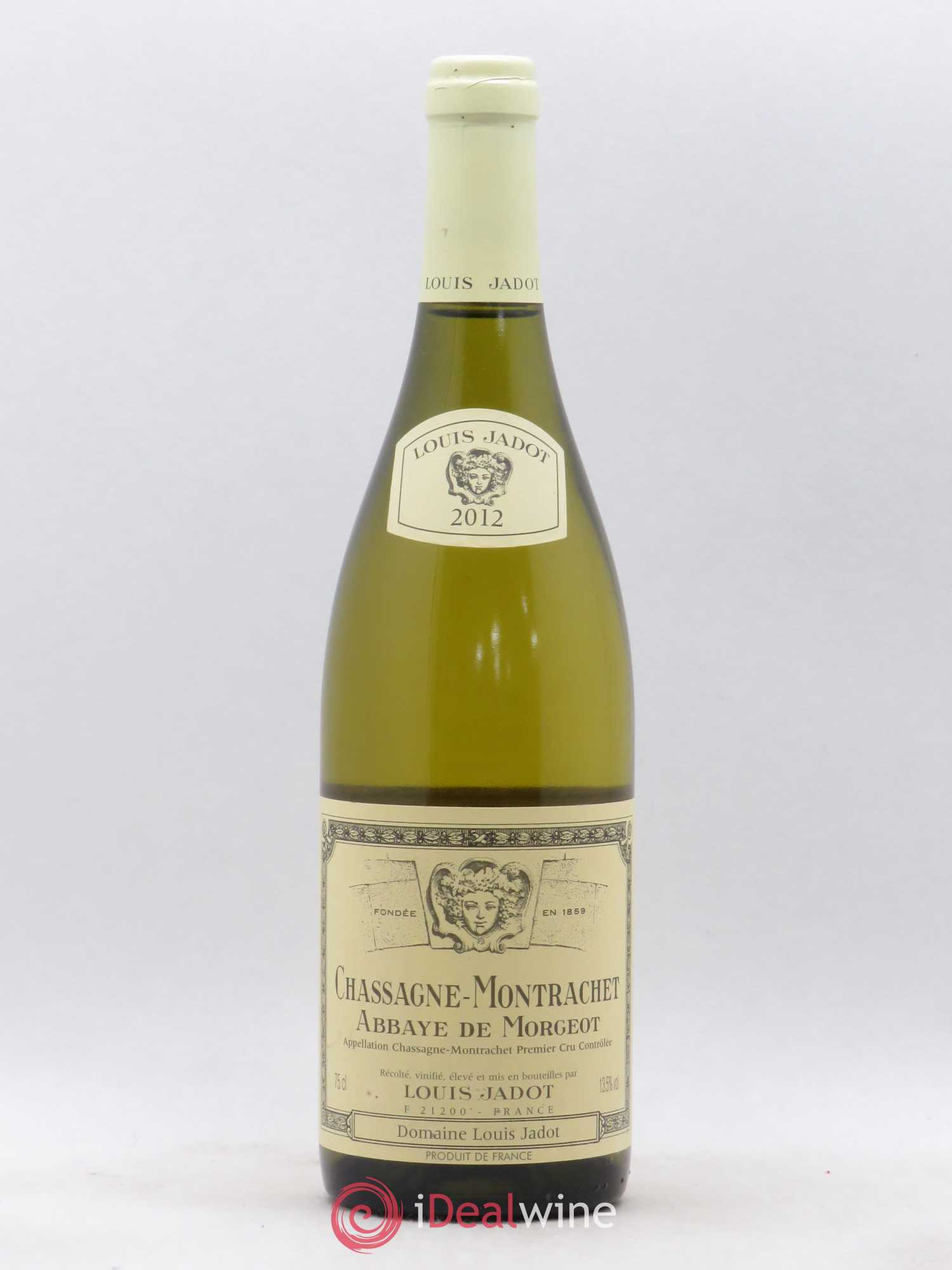 Chassagne-Montrachet 1er Cru Abbaye de Morgeot Domaine Louis Jadot (sans prix de réserve) 2012 - Lot de 1 bouteille - 0