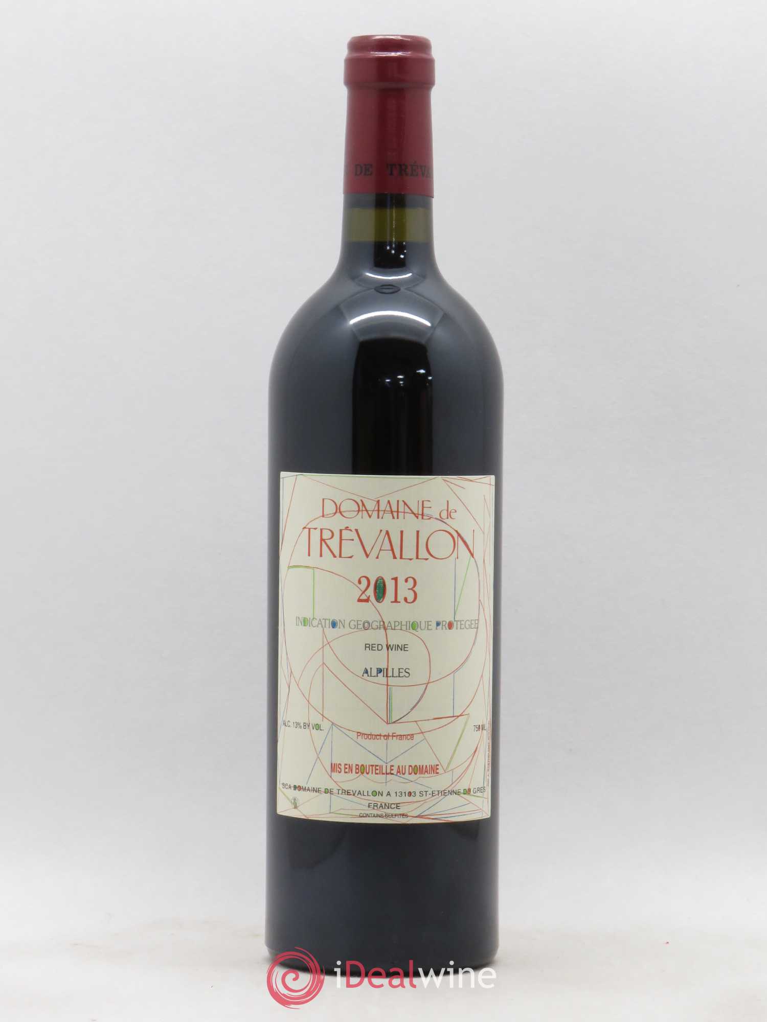 Alpilles Trévallon (Domaine de) Eloi Dürrbach 2013 - Lot de 1 bouteille - 0