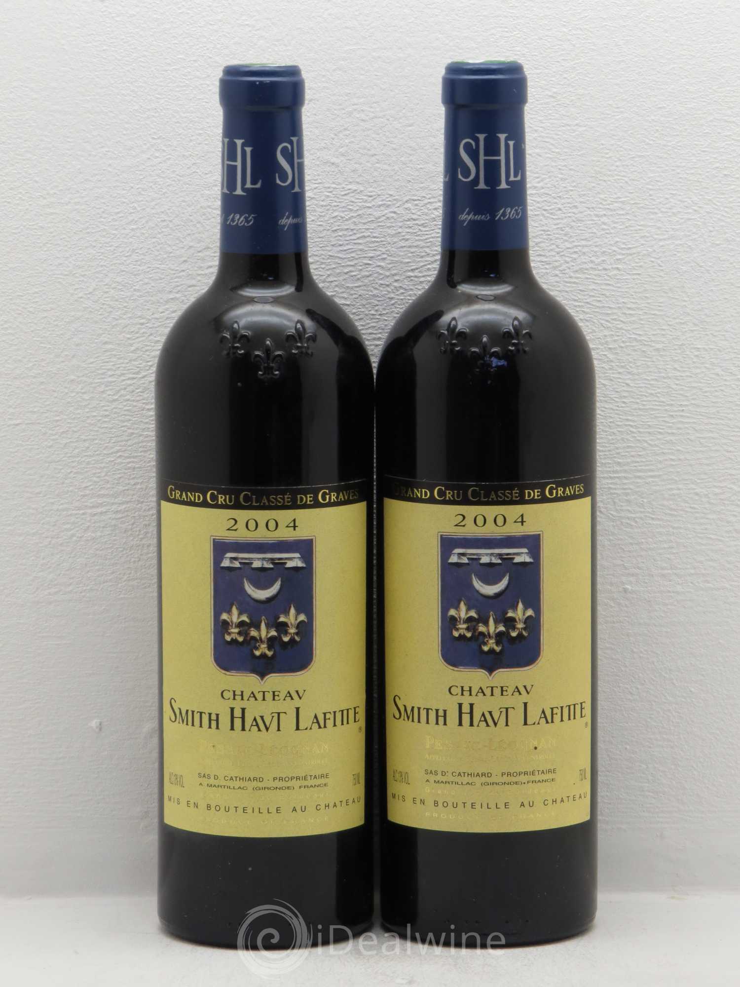 Château Smith Haut Lafitte Cru Classé de Graves 2004 - Lot de 2 bouteilles - 0