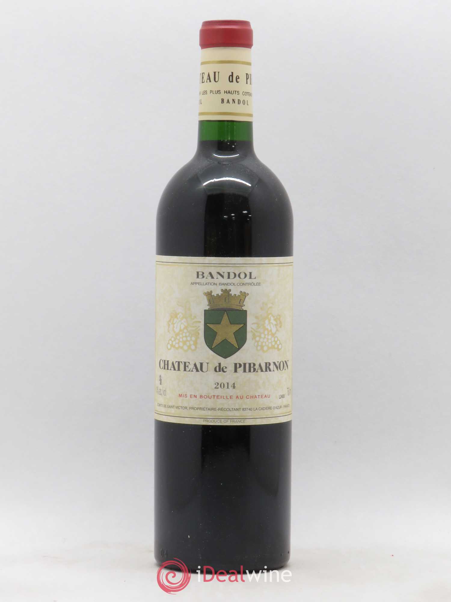 Bandol Château de Pibarnon Comte de Saint-Victor 2014 - Lot de 1 bouteille - 0